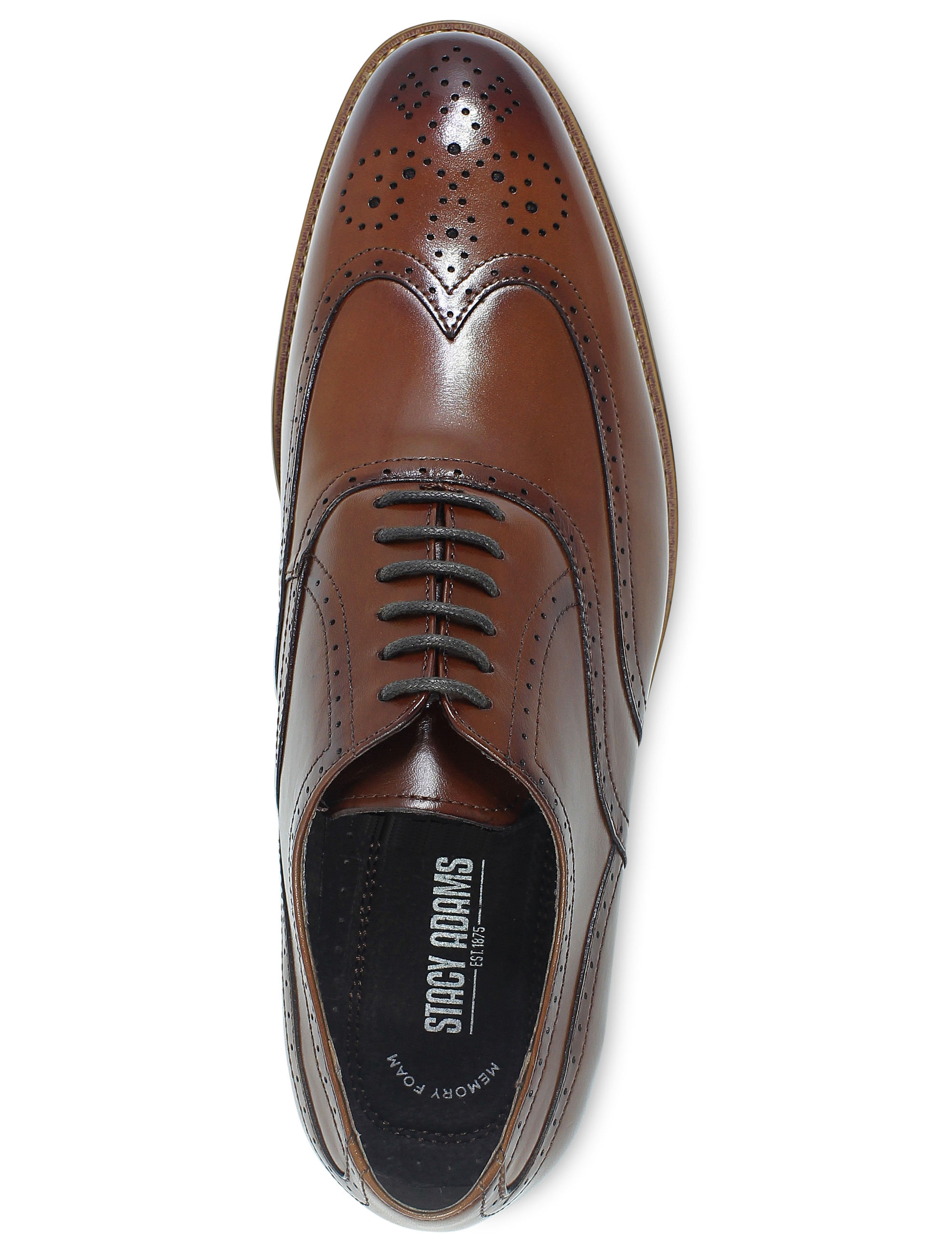 Big Tall Stacy Adams DUNBAR WINGTIP OXFORD DXL