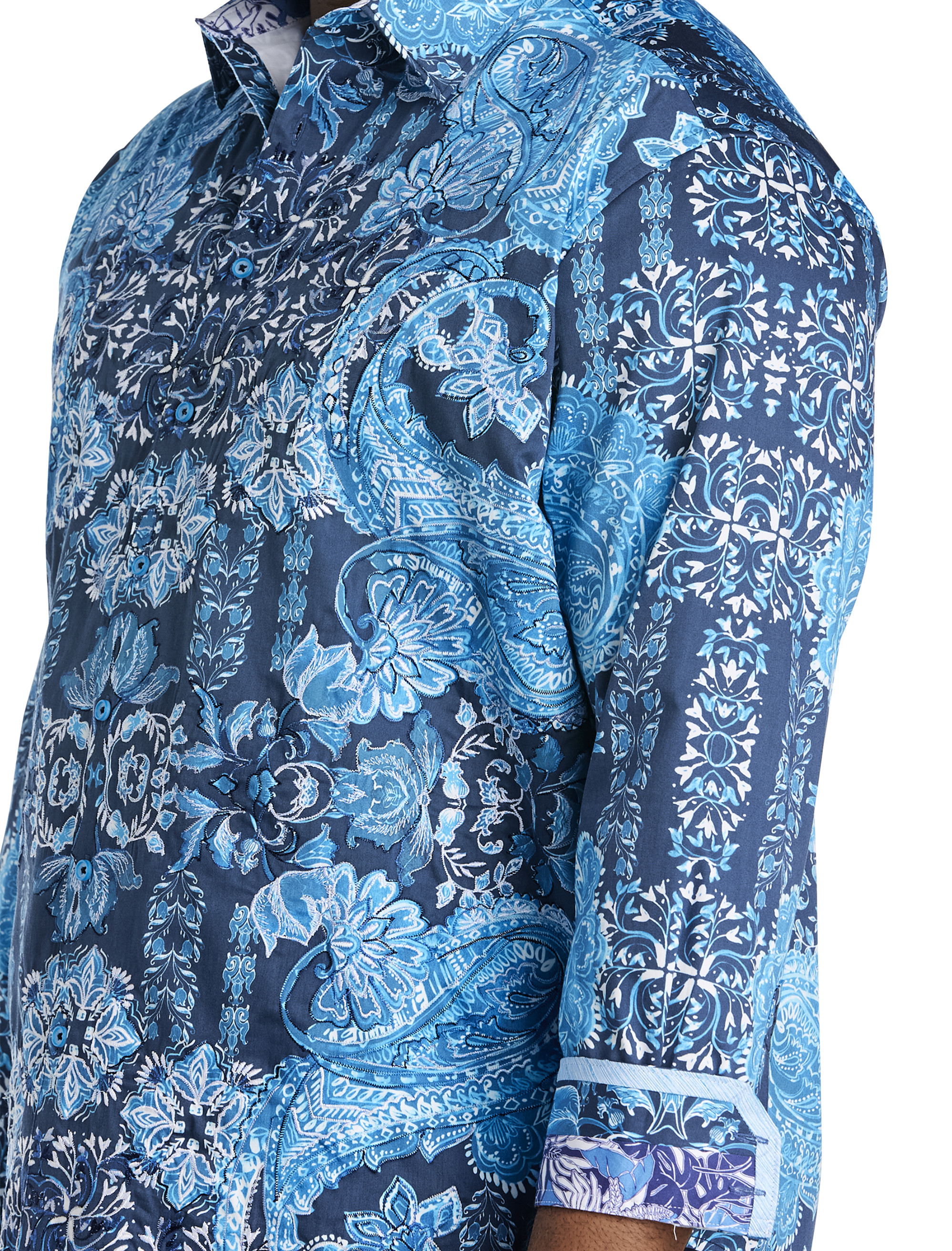 Big + Tall | Robert Graham The Grand Sport Shirt | DXL