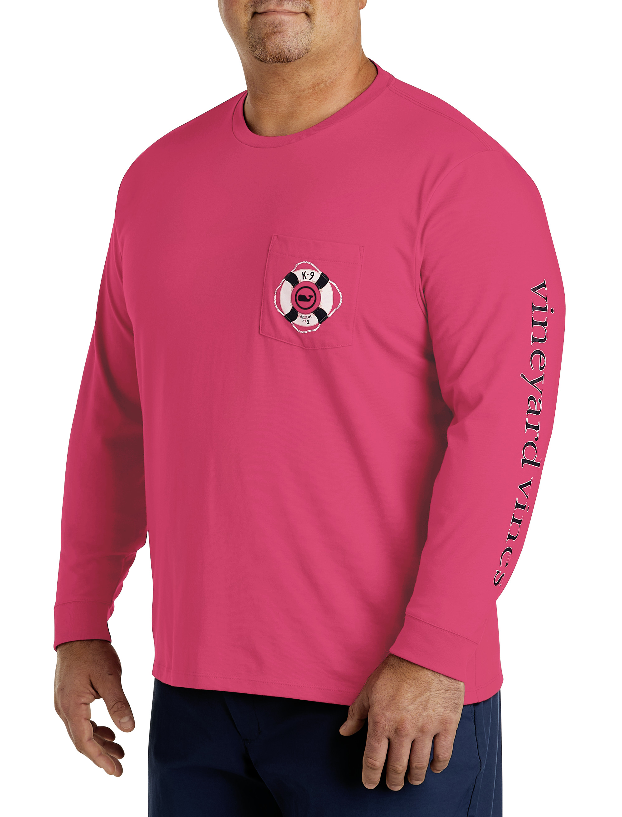 Rescue Pup Long-Sleeve Pocket T-Shirt