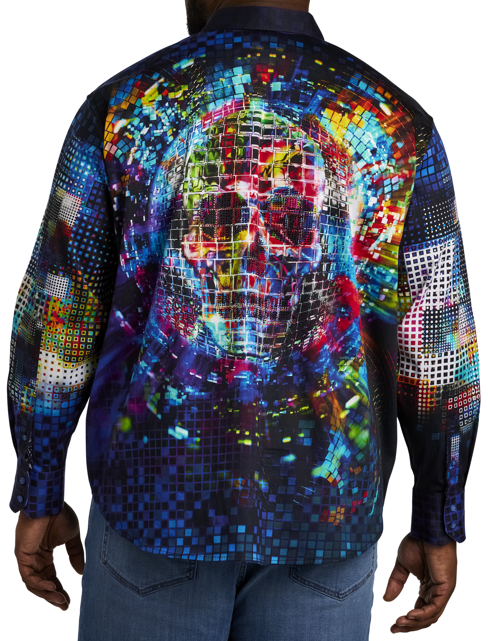 Disco Skull Sport Shirt