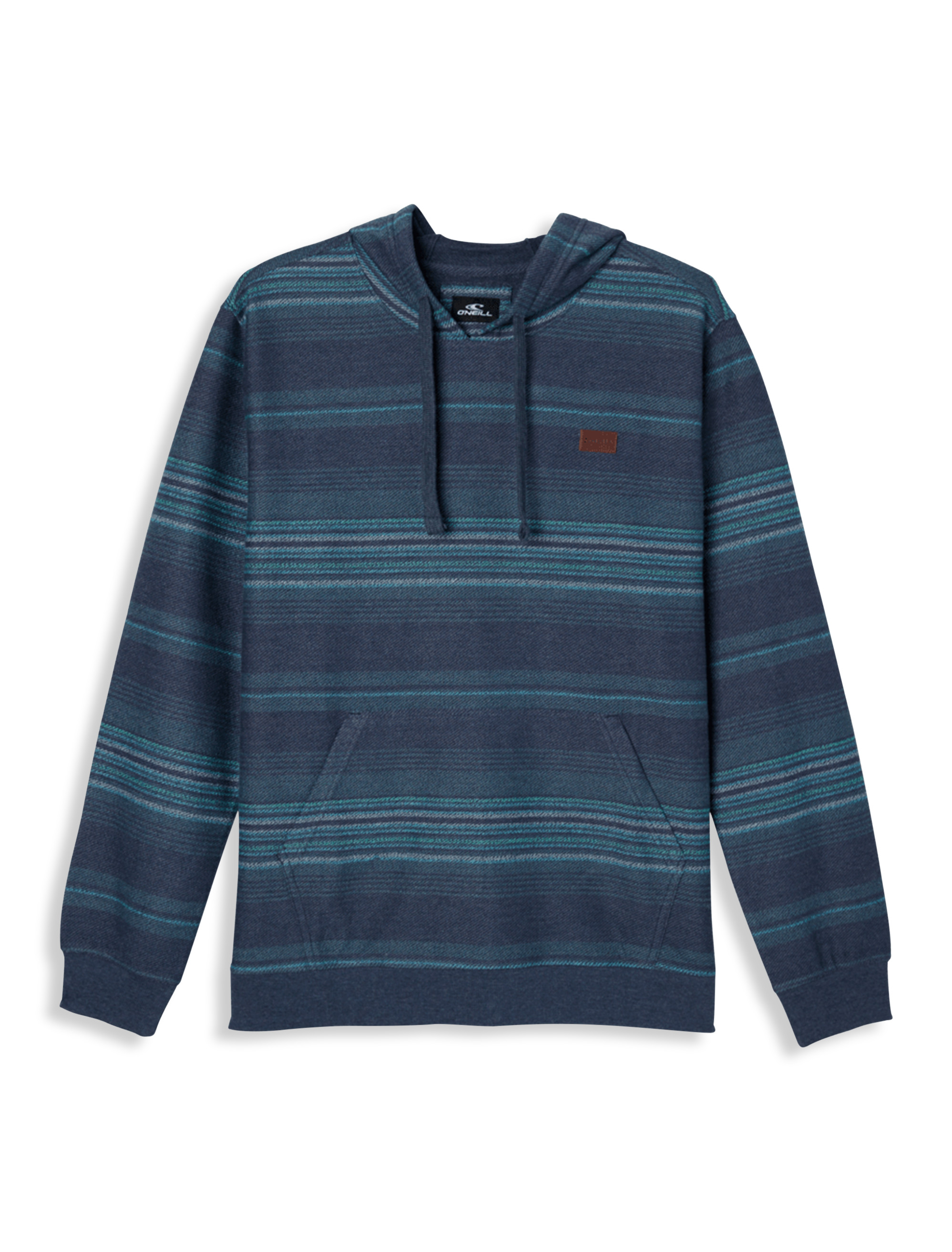 Big + Tall | O'Neill Bavaro Striped Pullover Hoodie | DXL