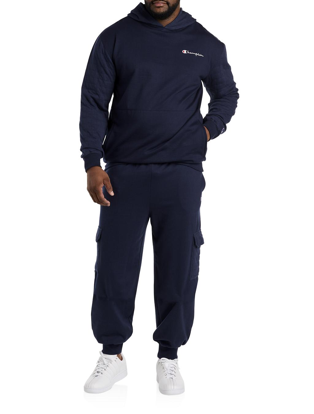 Big + Tall | Champion Quilted Pullover Hoodie | DXL Big + Tall | Champion Quilted Pullover Hoodie | DXL