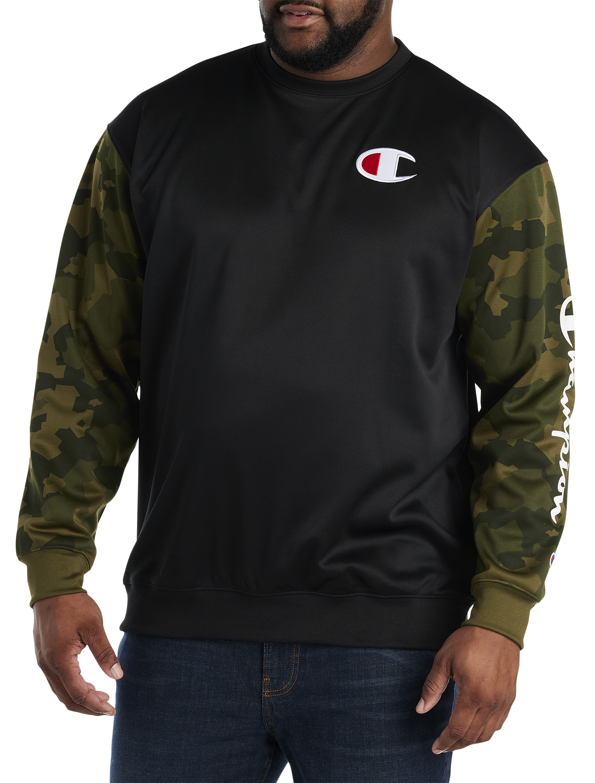 Camo Crewneck Sweatshirt