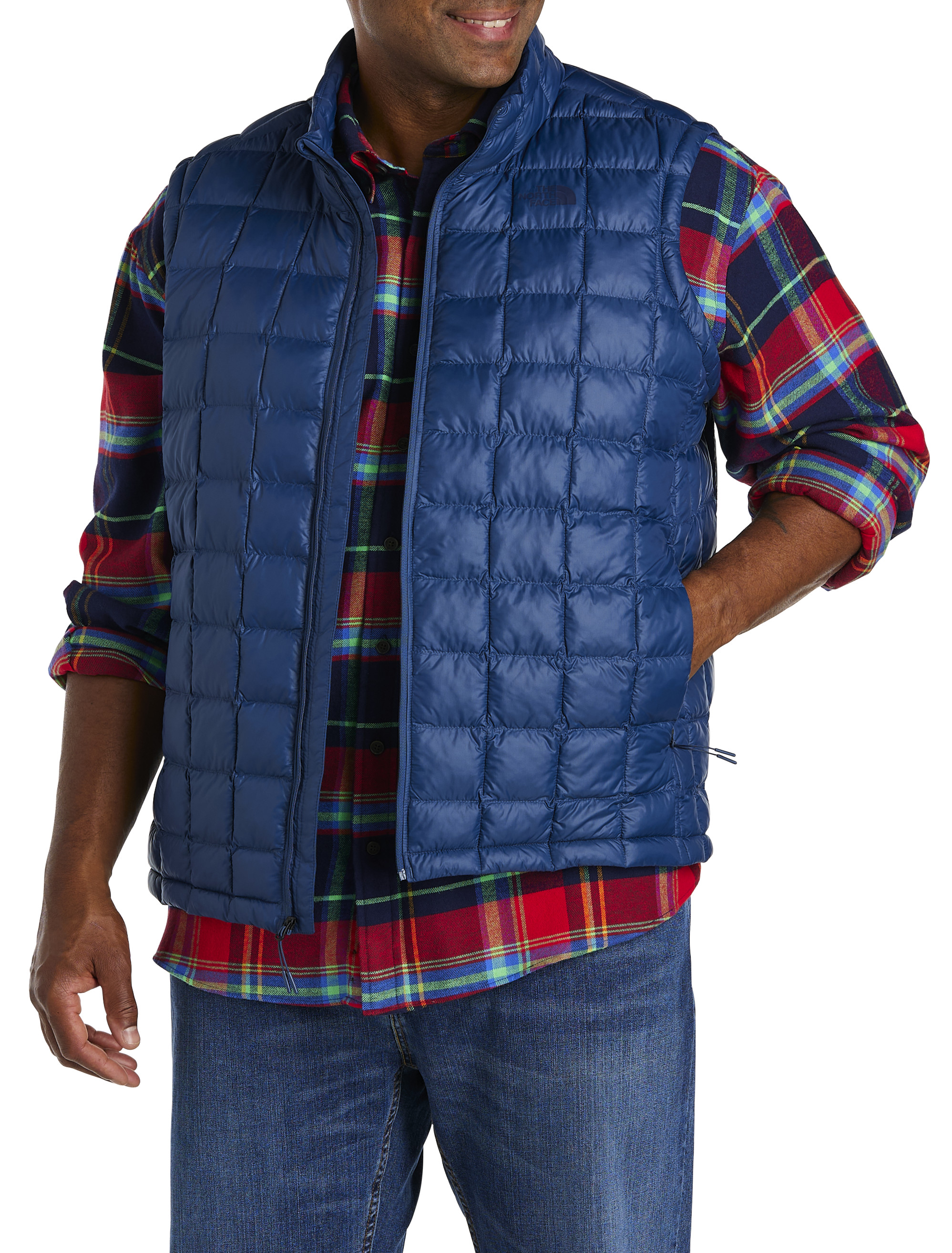 North face big and sale tall vest