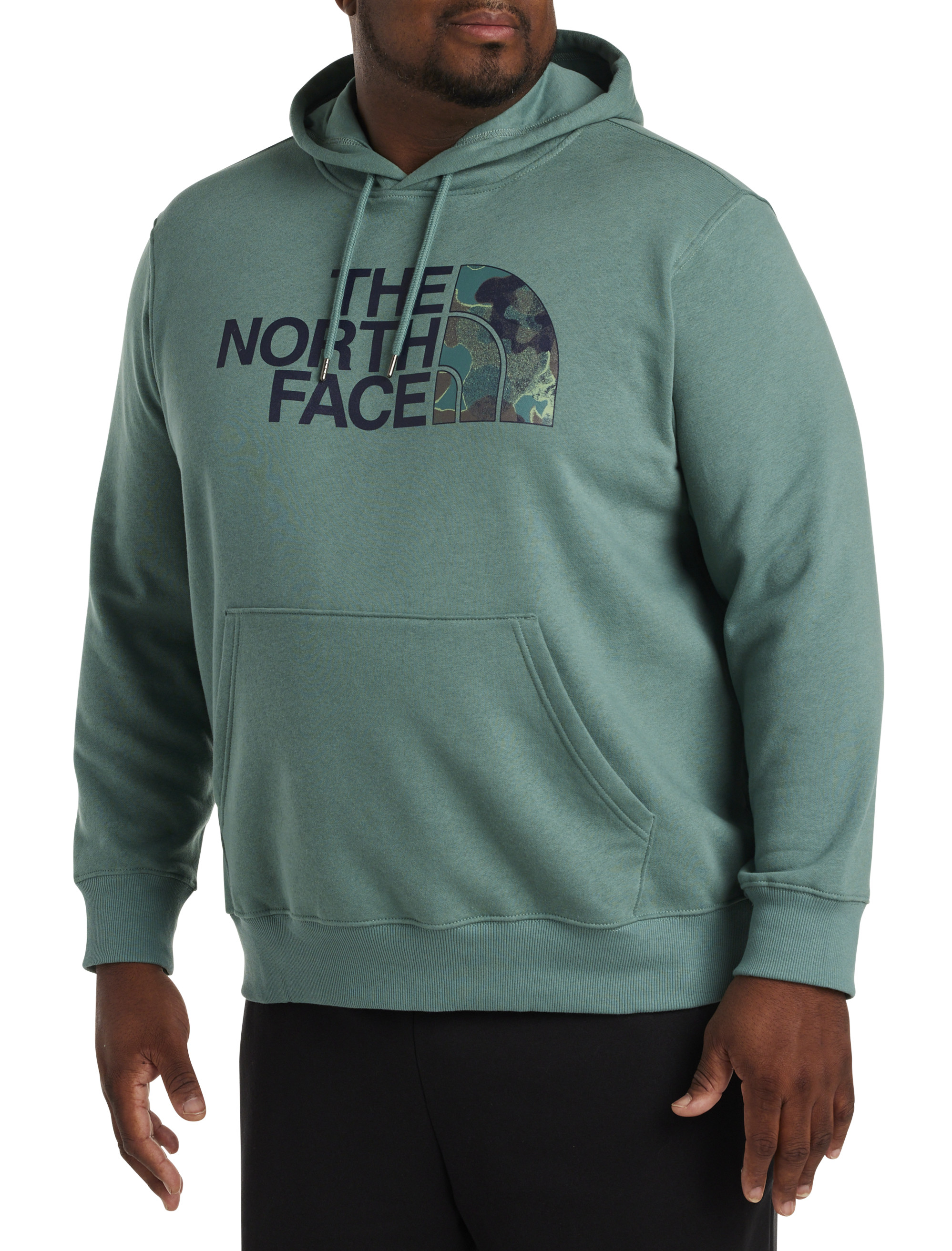 Big Tall The North Face Camo Half Dome Pullover Hoodie DXL