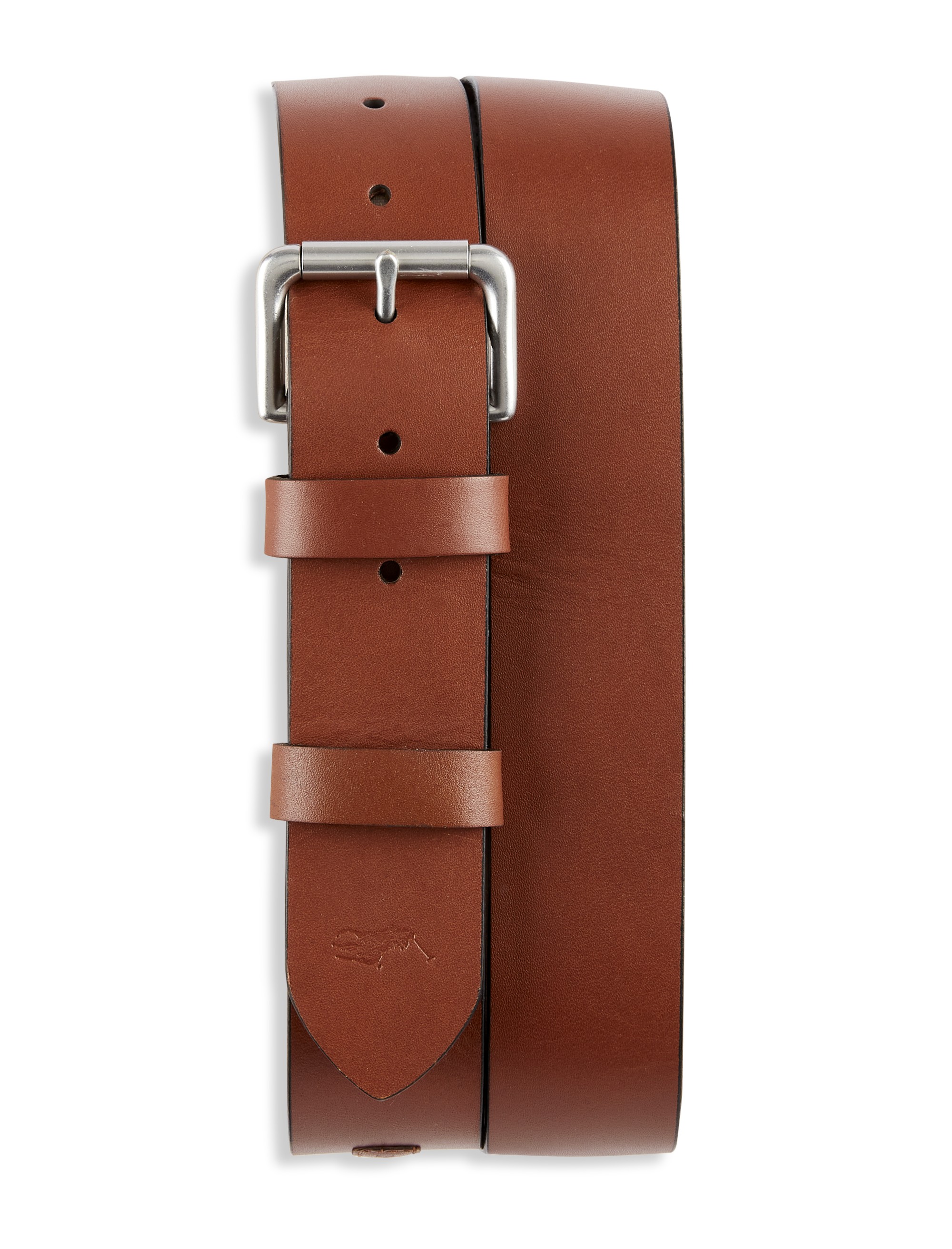 Leather Saddle Patch Belt
