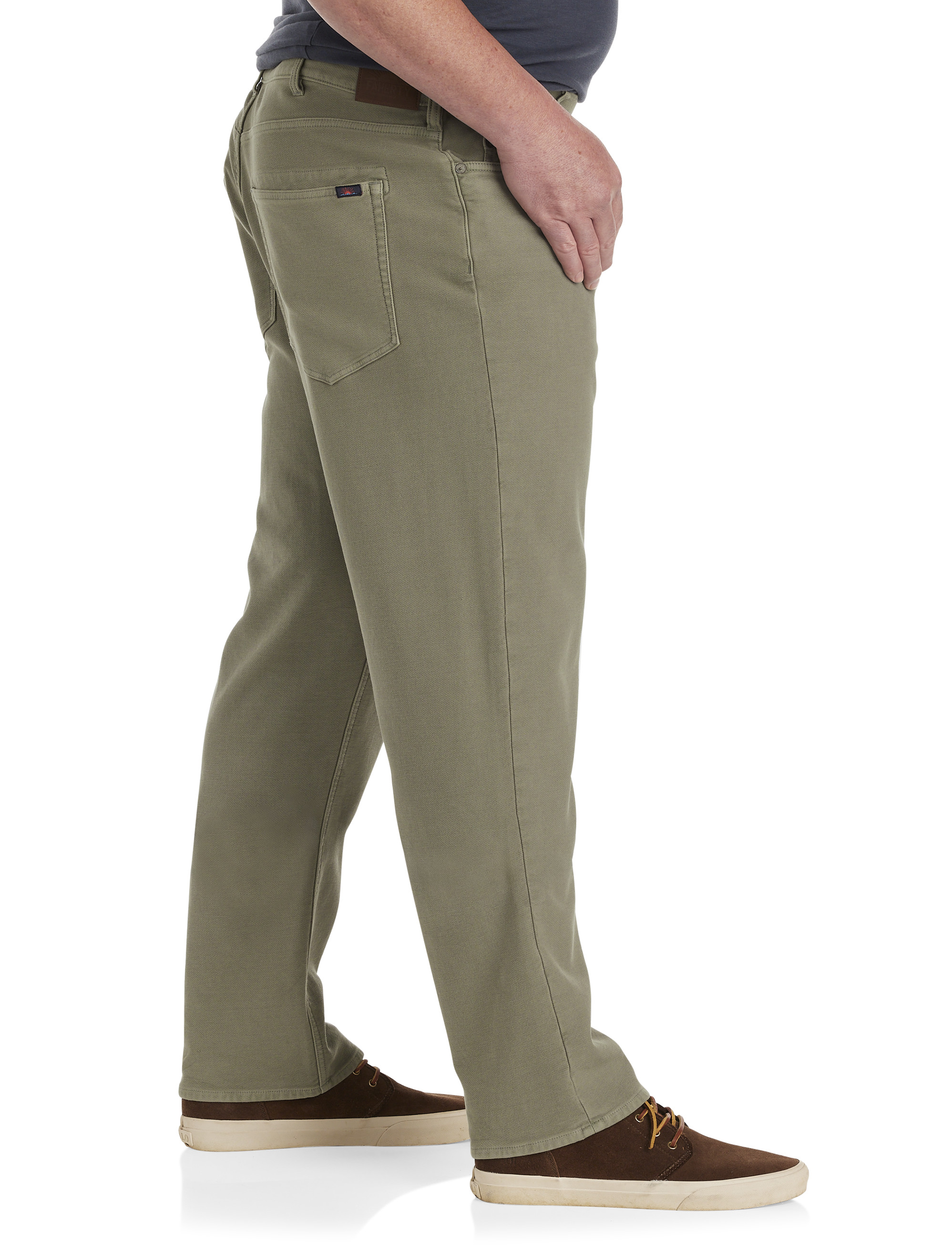 Stretch Terry 5-Pocket Pants
