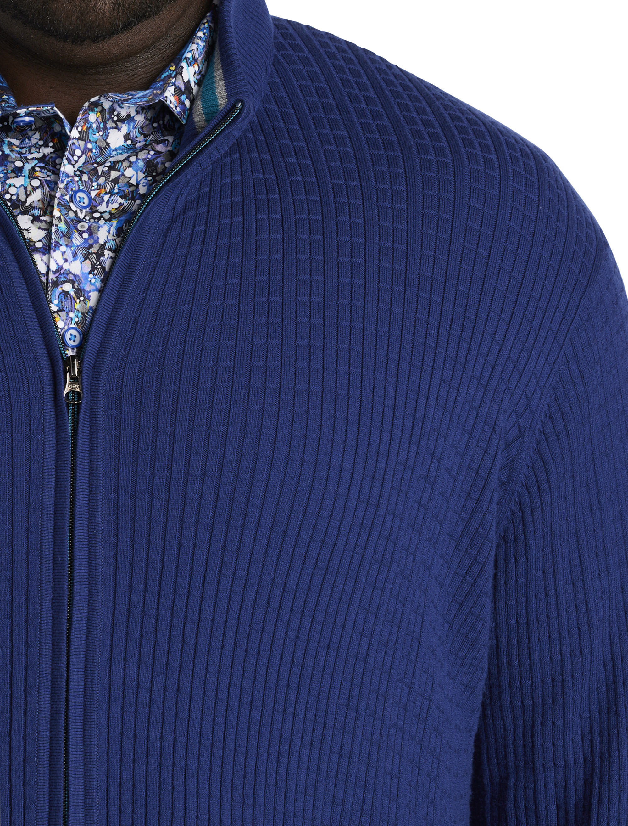 RG HE FZ TARANTO SWEATER NAVY