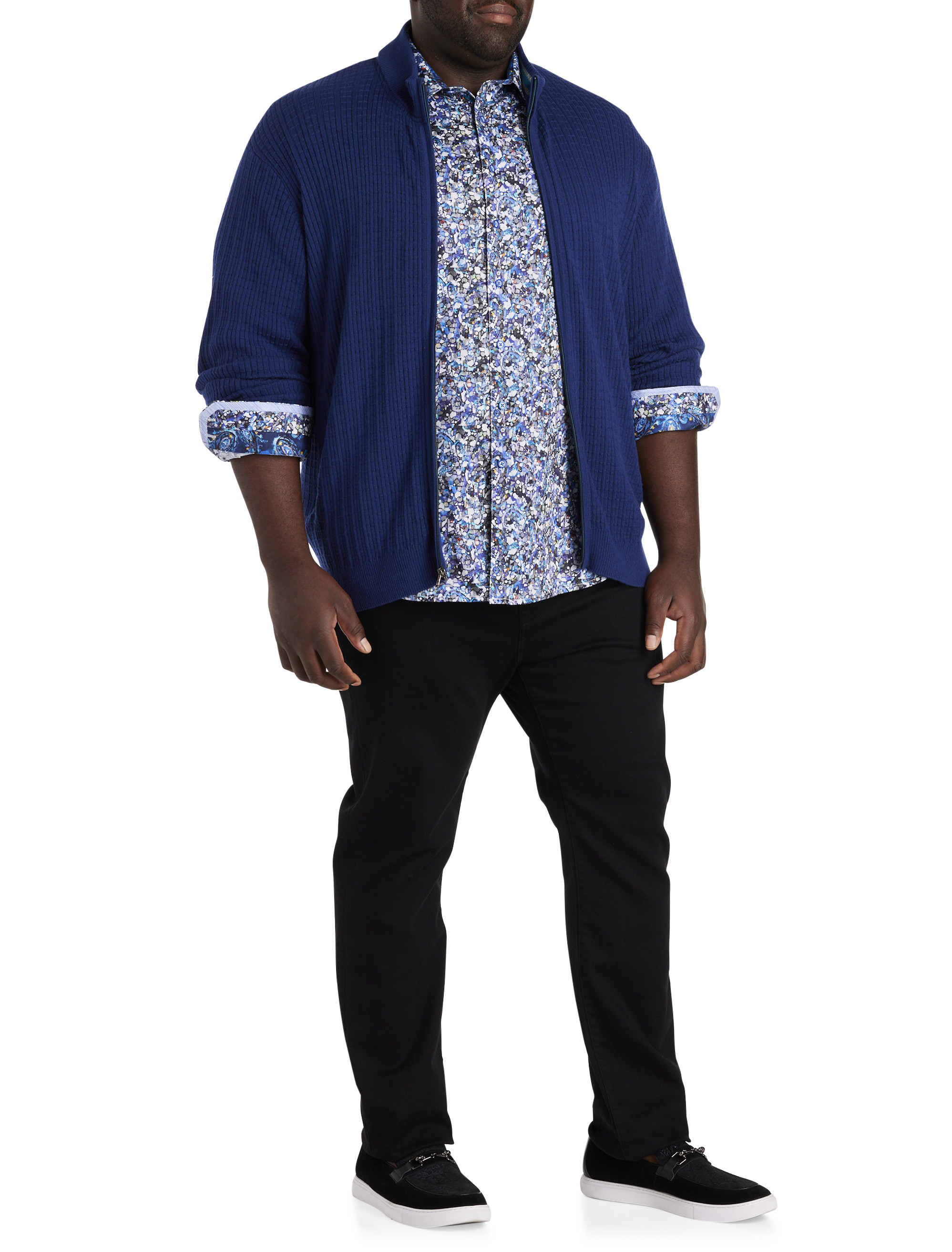 RG HE FZ TARANTO SWEATER NAVY