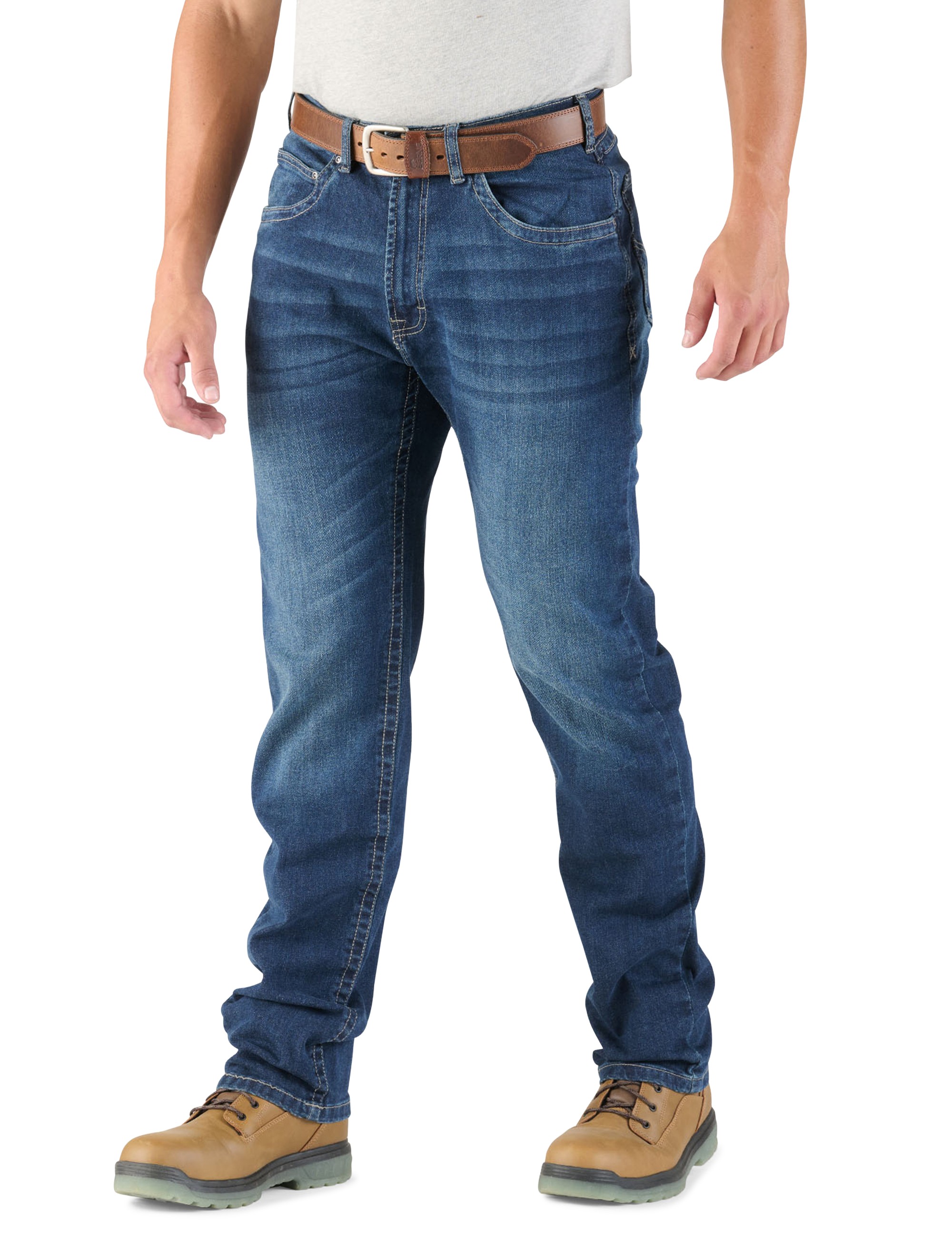 Flex Regular-Fit Dungarees