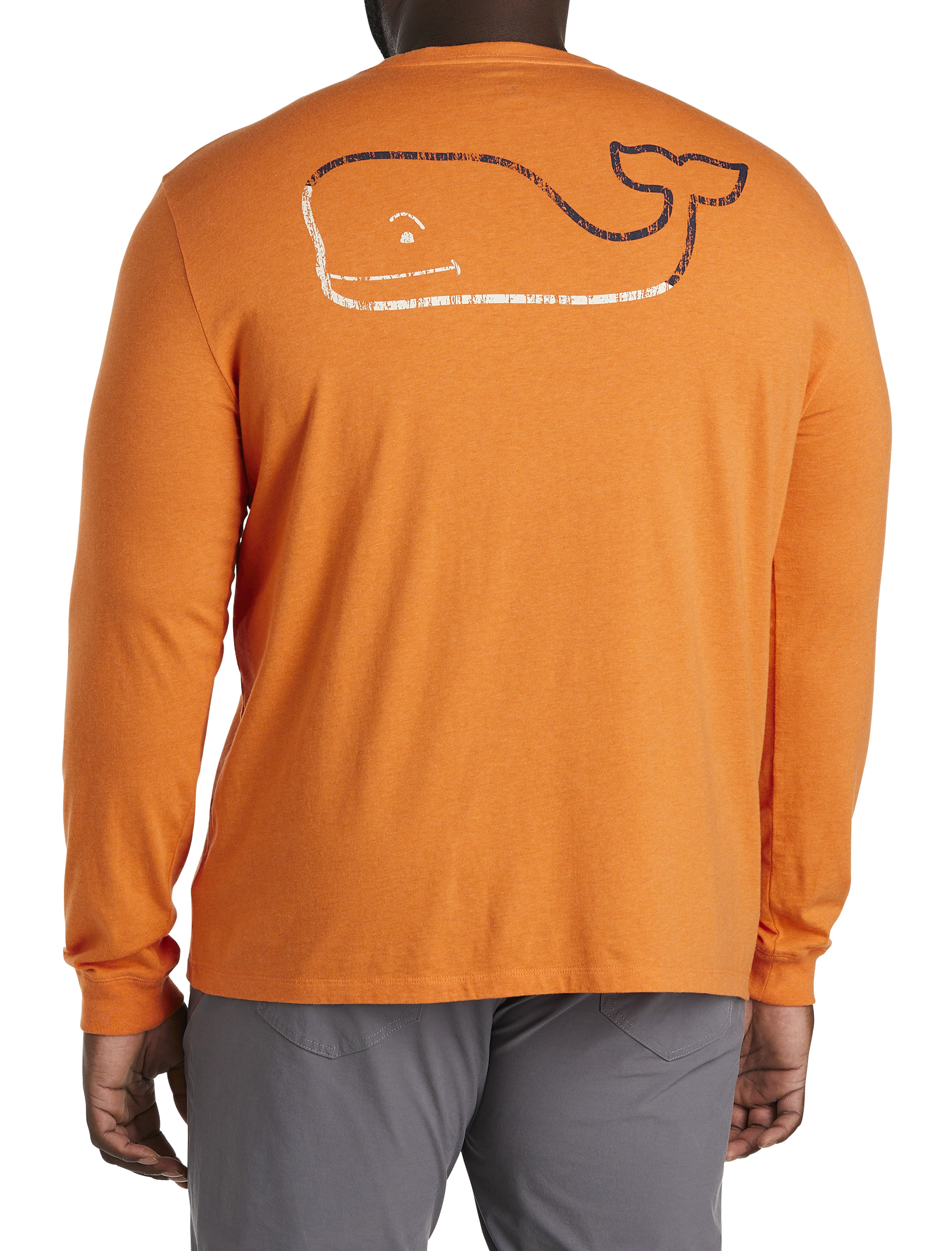 Whale Long-Sleeve Pocket T-Shirt