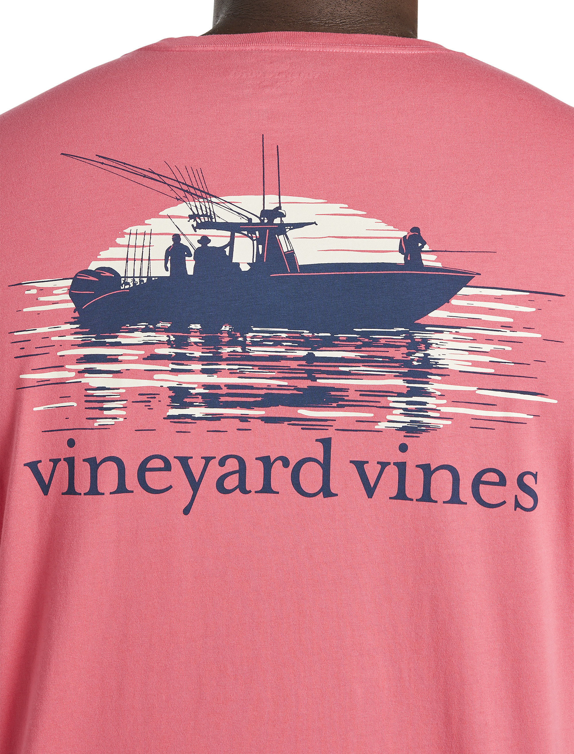 Vineyard Vines Men's Saltwater Quarter-Zip - Sailors Red Medium