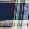 plaid nautical navy