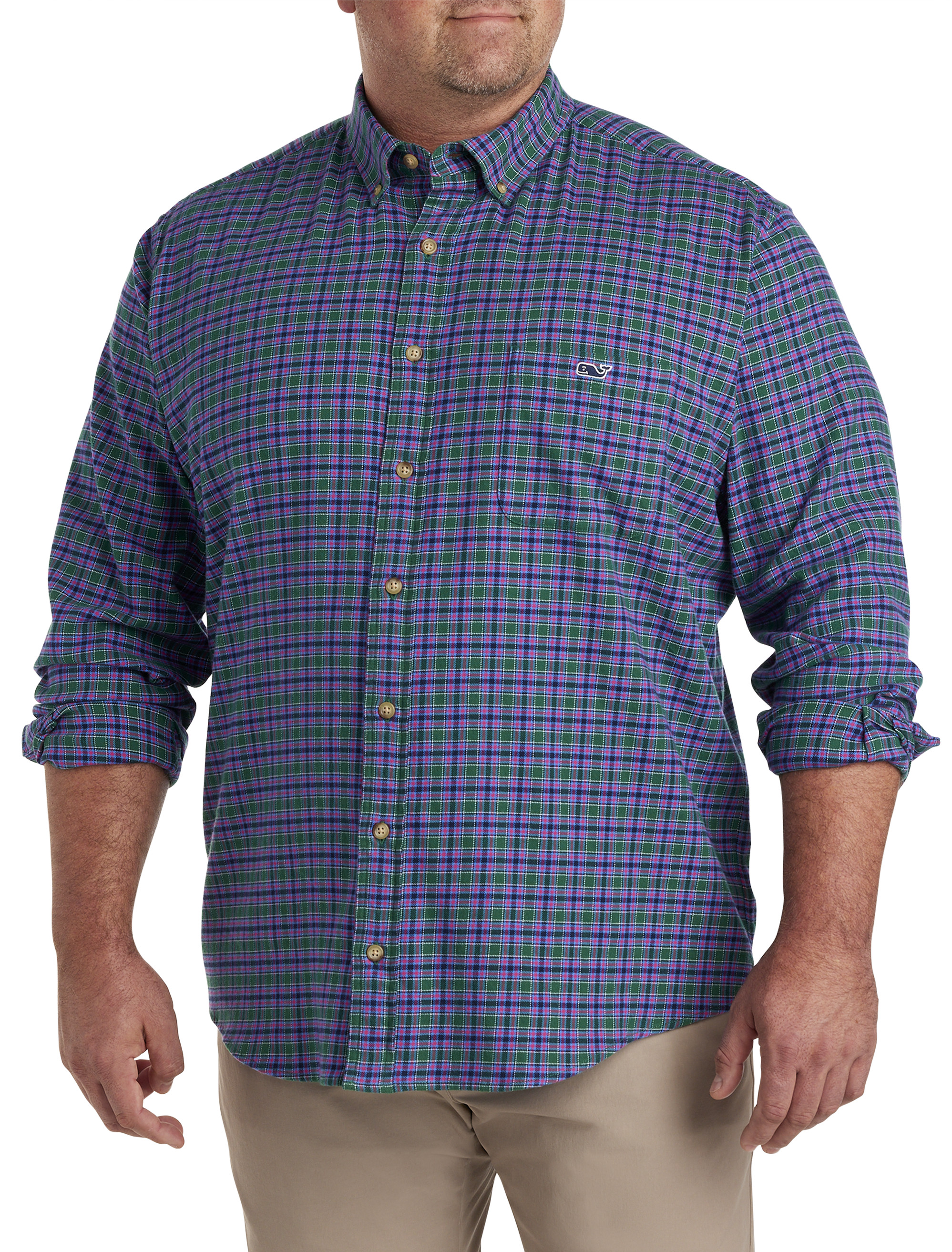 Flannel Check Sport Shirt