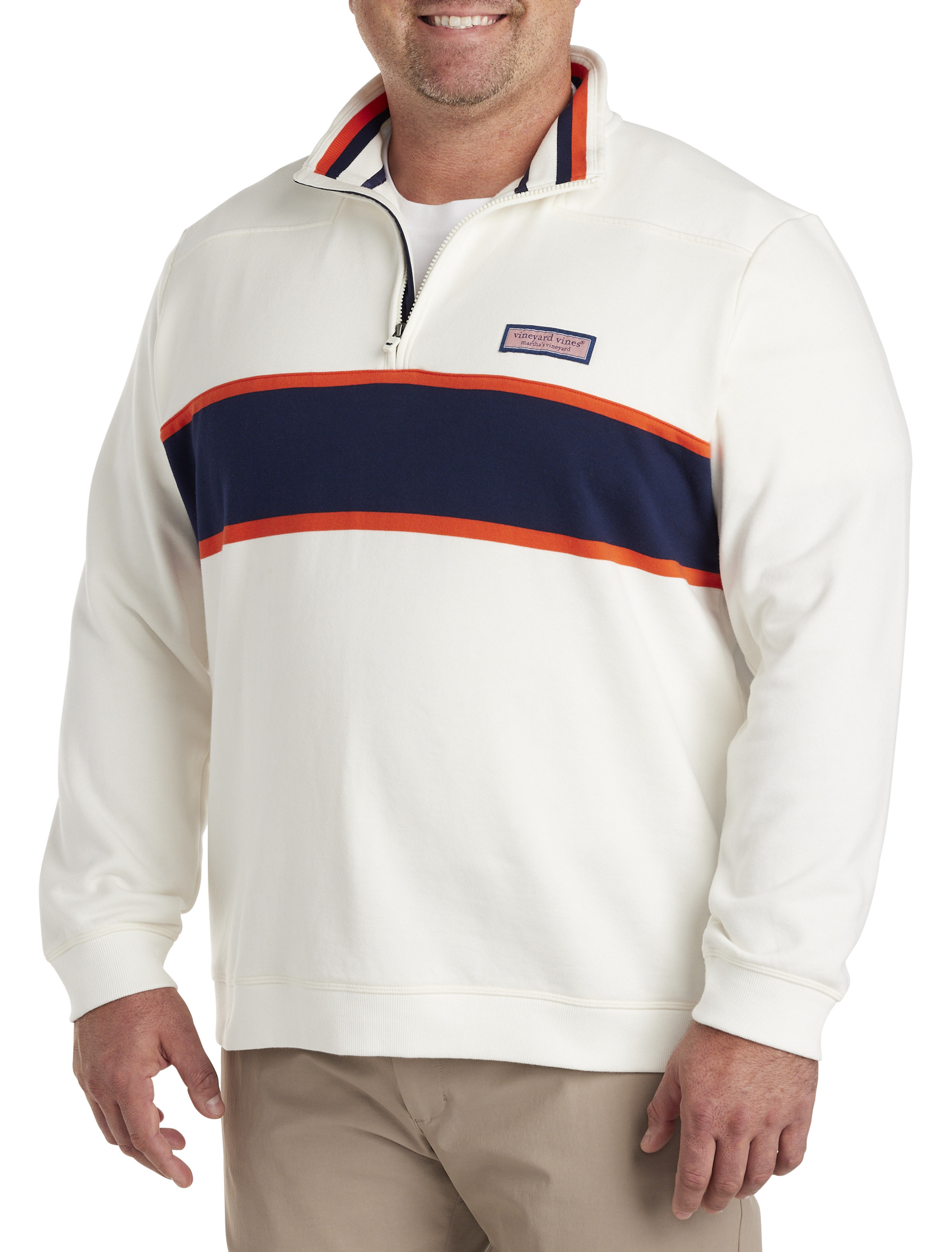 1/4-Zip Varsity Stripe Shep Shirt™