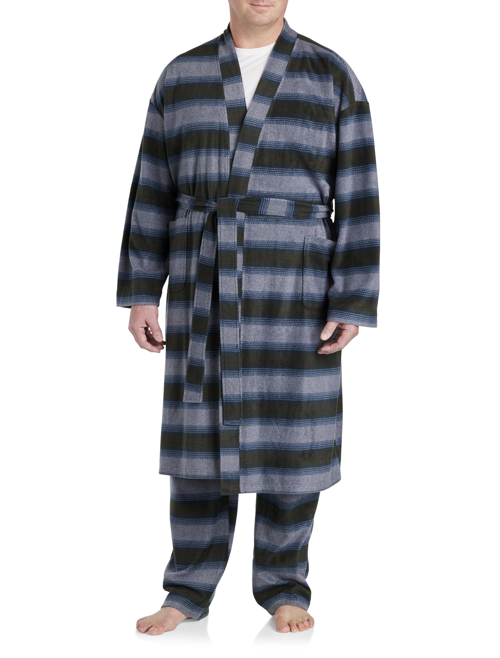 Men's big and tall best sale polo robes