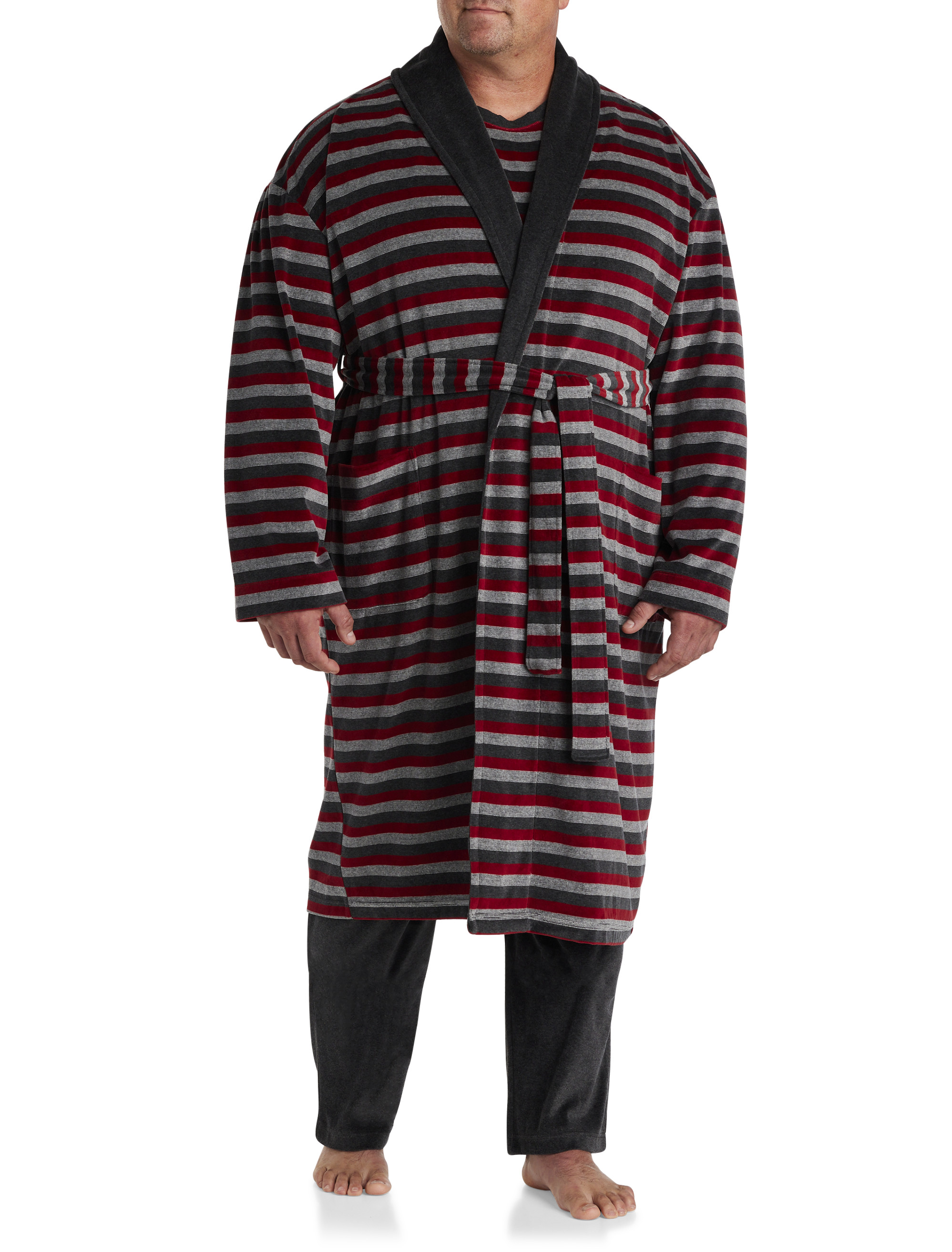 Tall Men's Robe: Charcoal Robes for Tall Guys