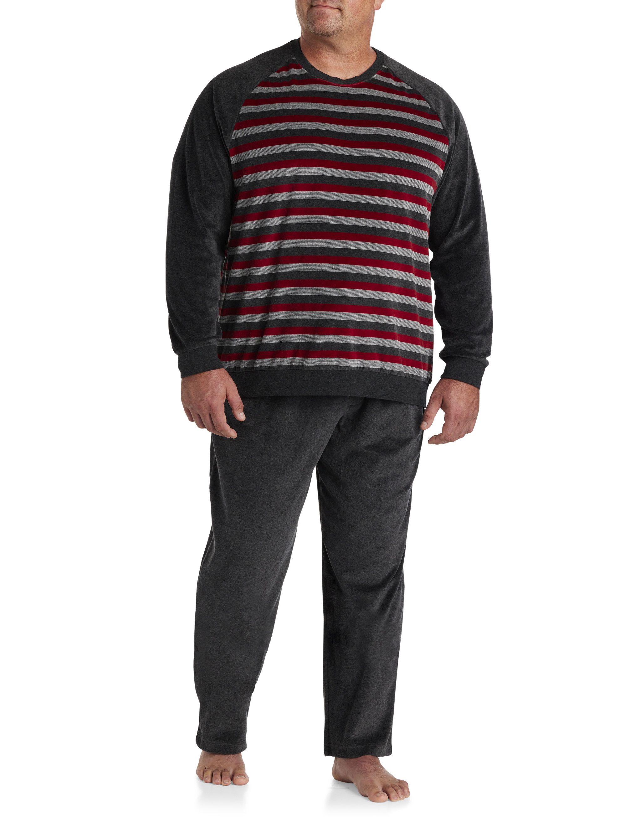 Mens plus size discount loungewear