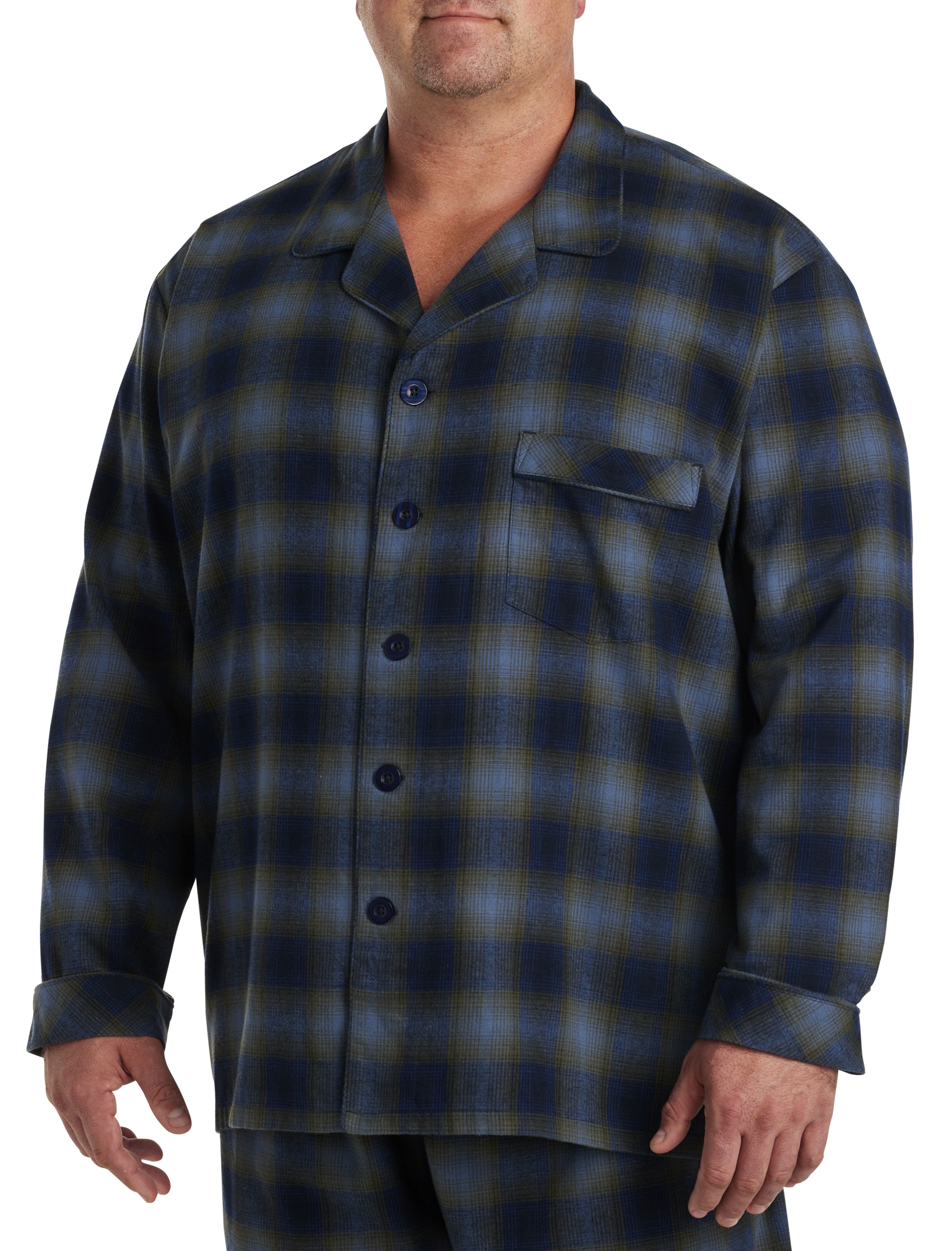 Summit Mountain Plaid Flannel Pajama Set - thumbnail 2