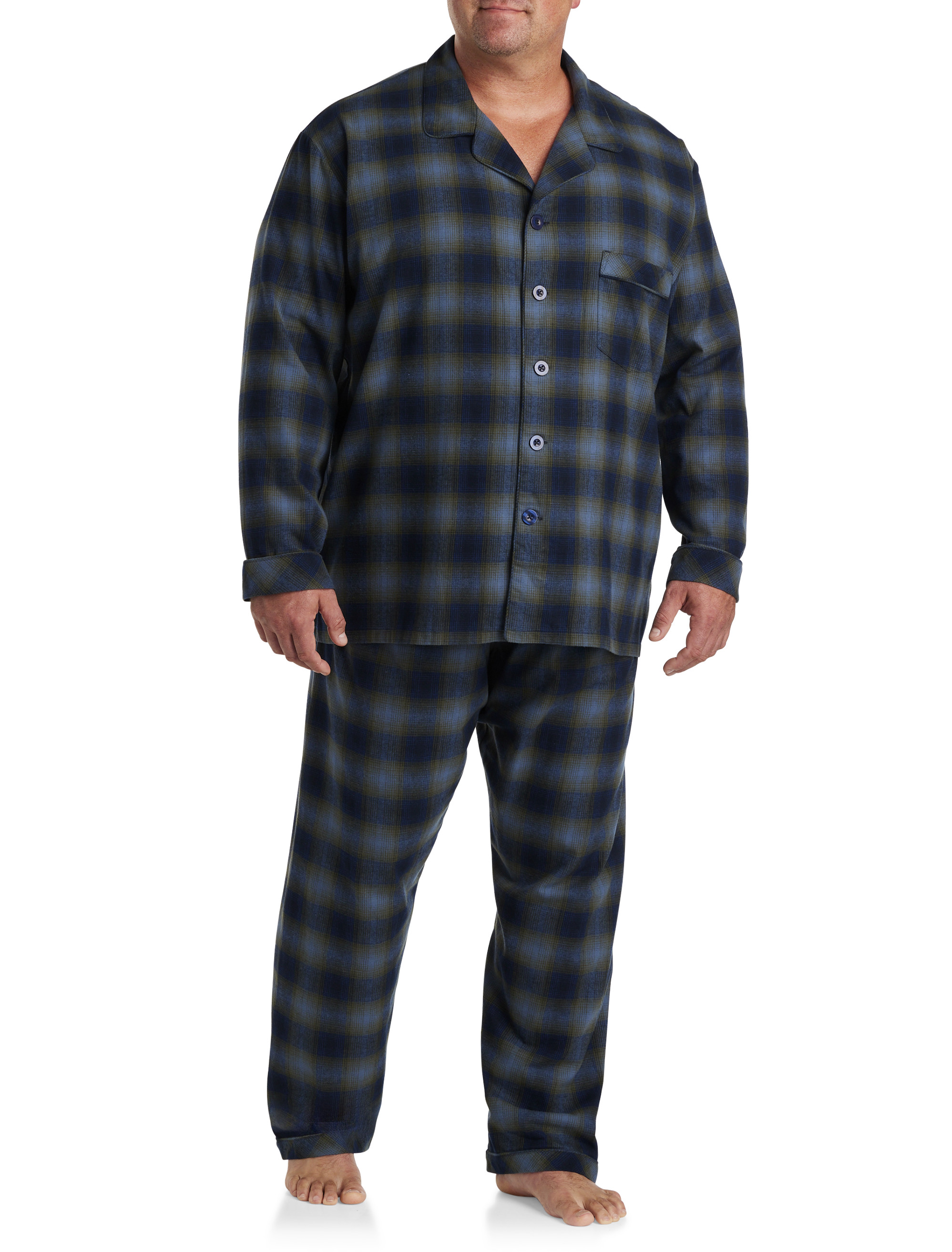 Custom Lumberjack Men's 3/4 Sleeve Pajama Set By Disgus_thing