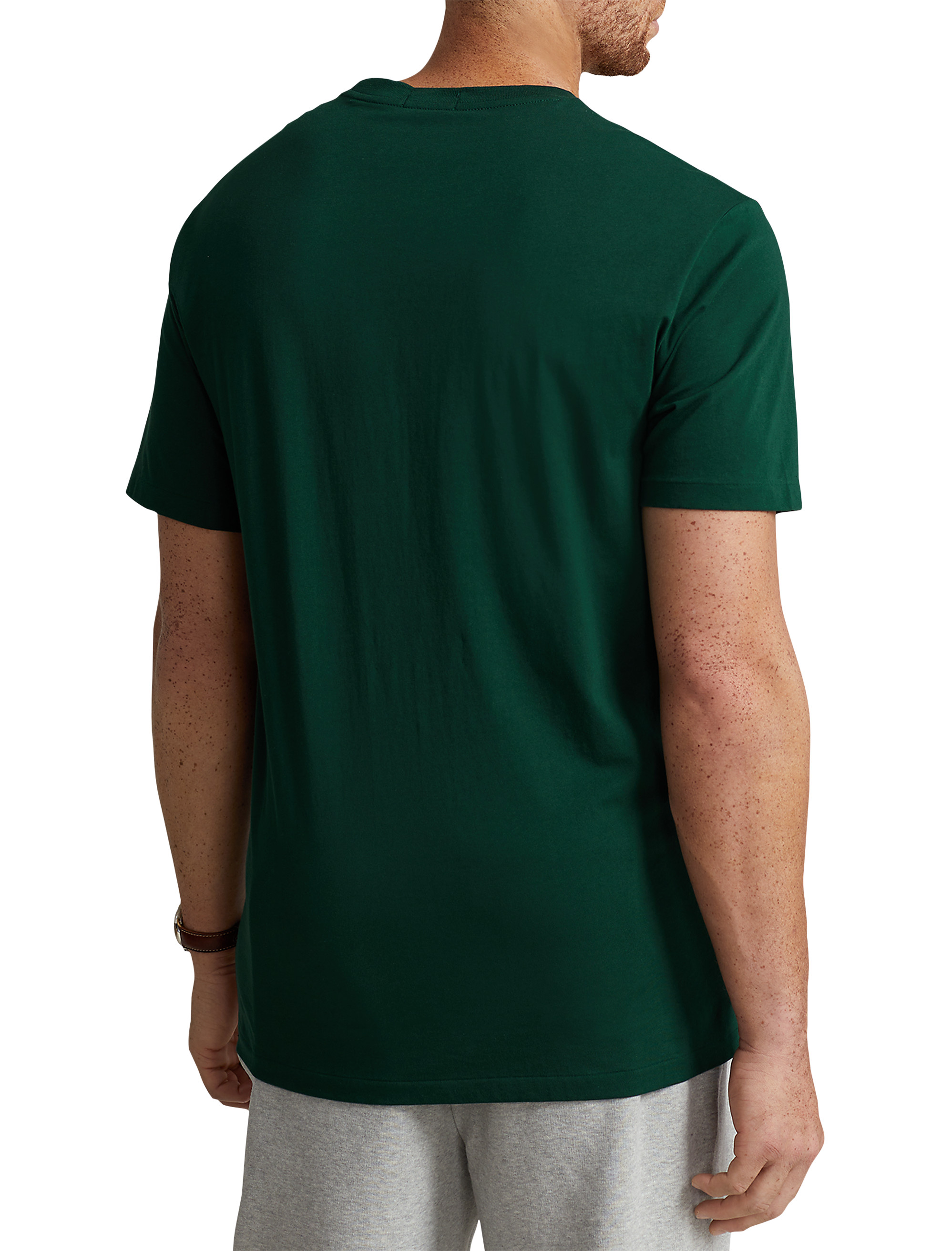 PRL LOGO GRAPHIC T MOSS AGATE