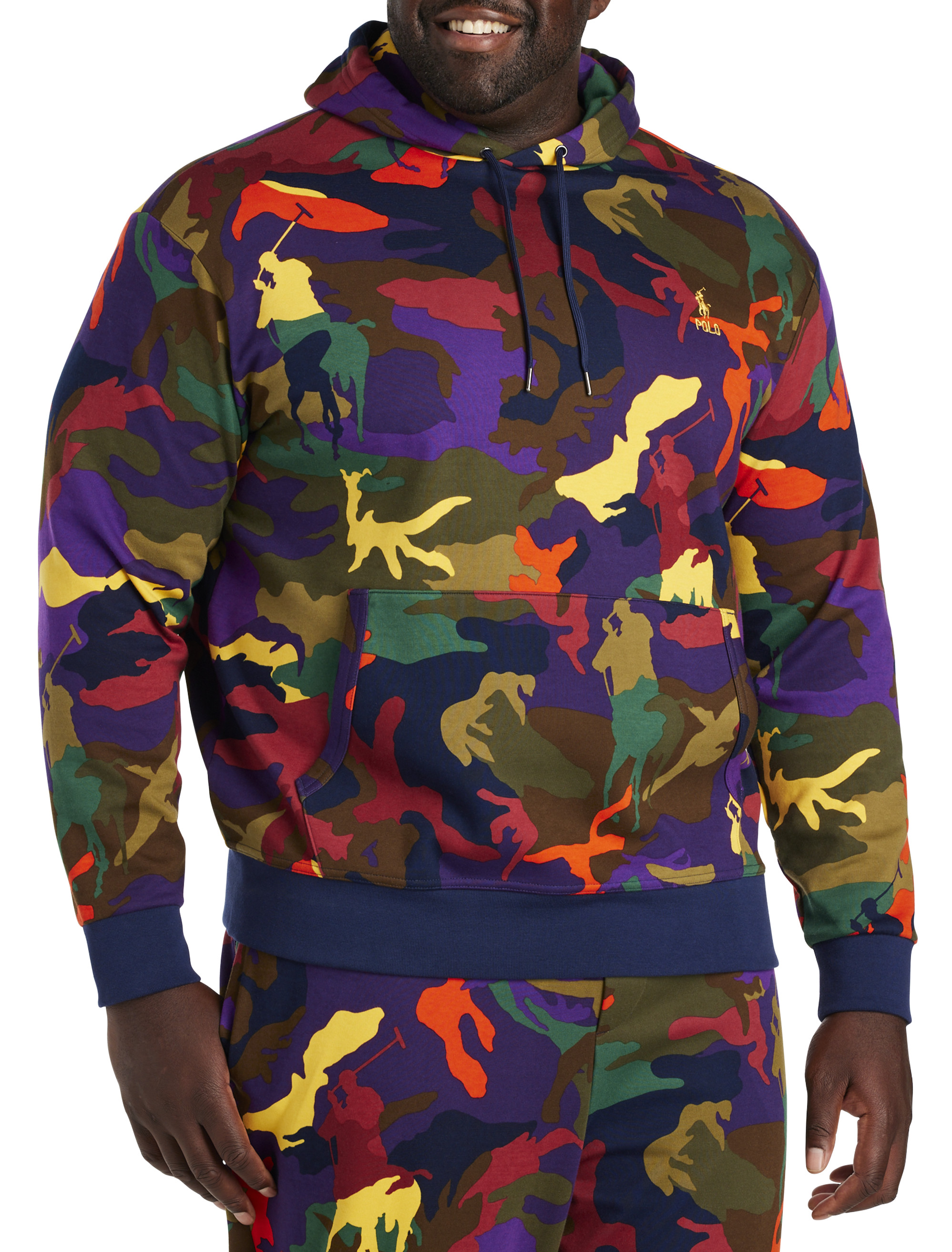 Polo ralph lauren camo sweater on sale