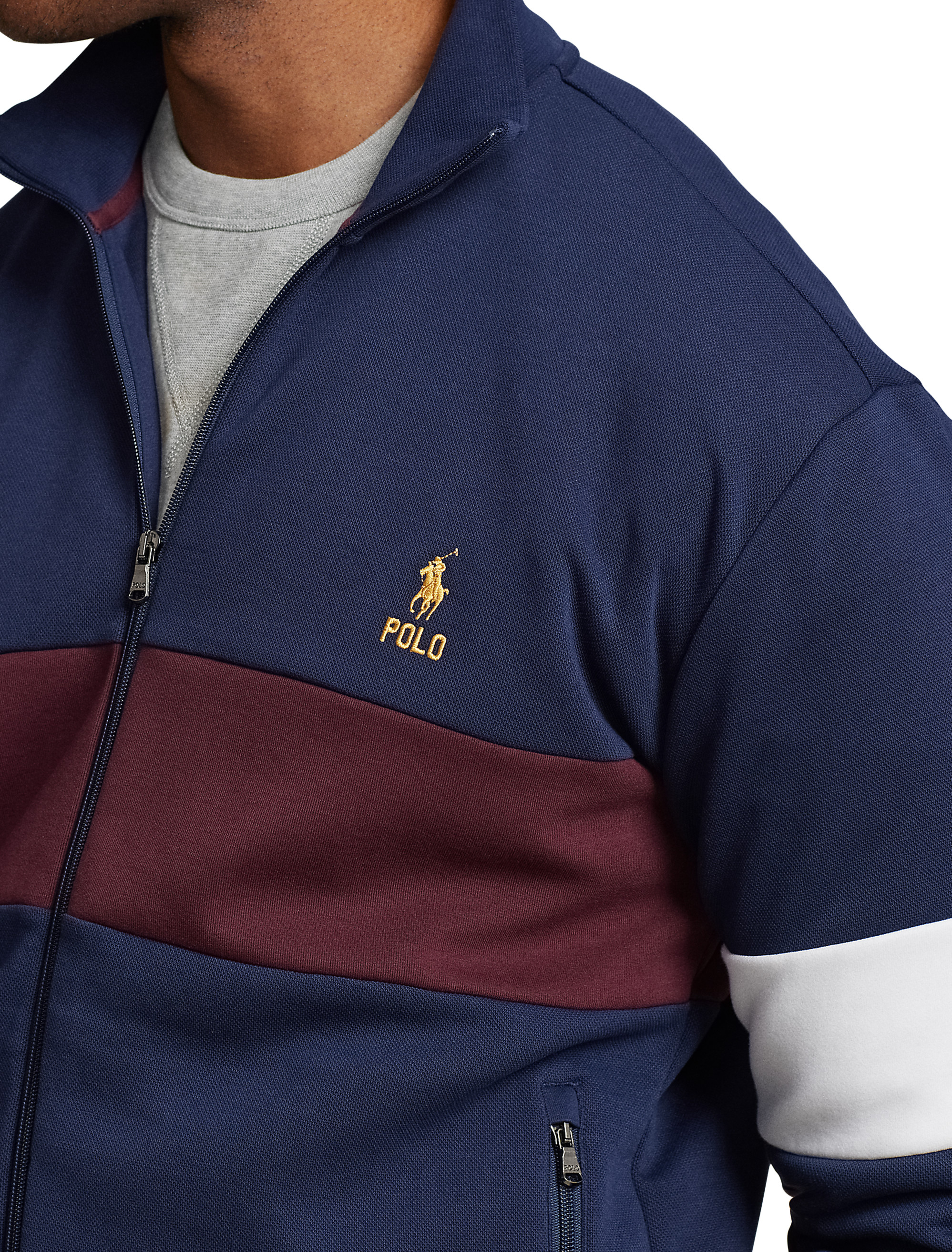 Big + Tall | Polo Ralph Lauren Double-Knit Track Jacket | DXL