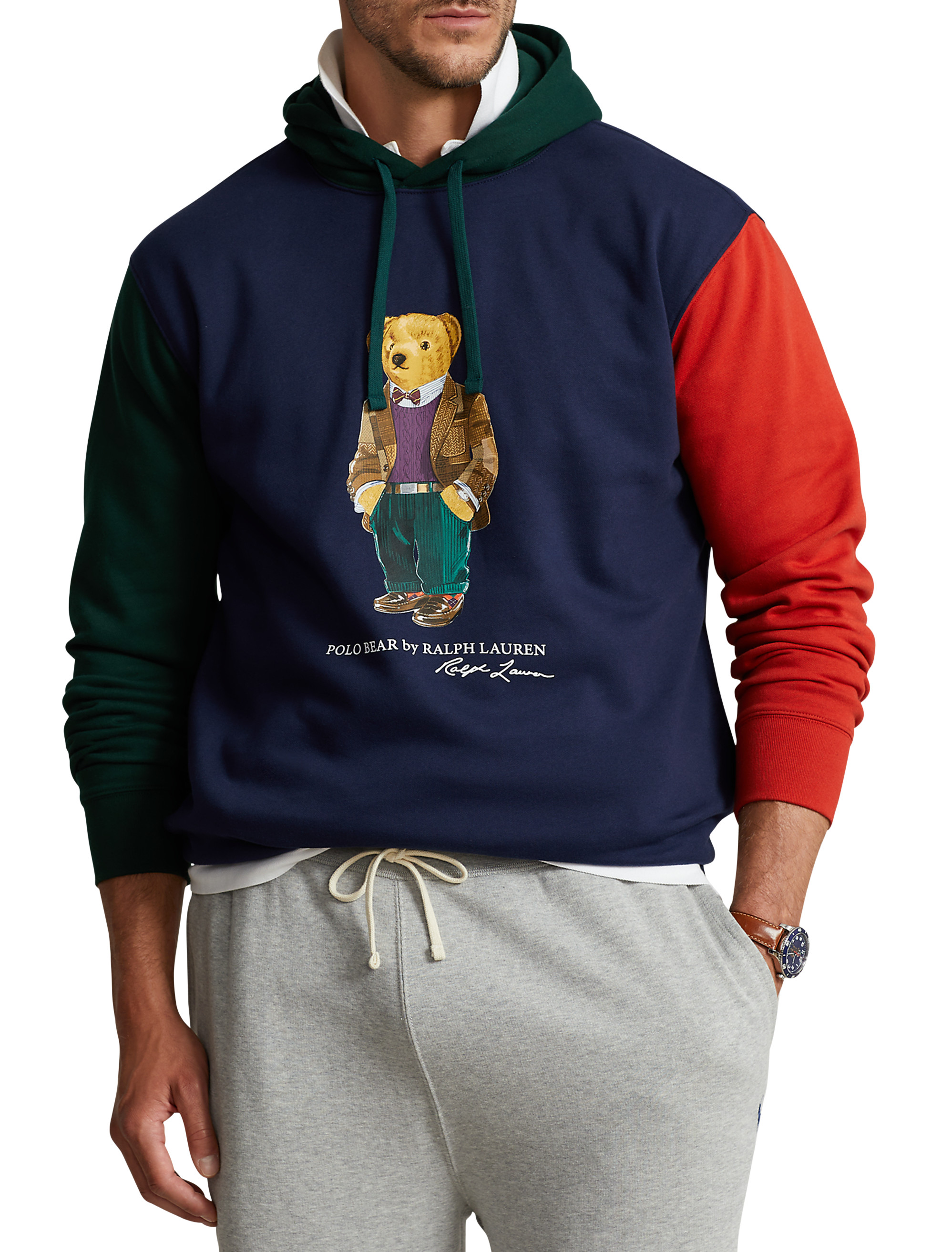 Polo Bear Ralph Lauren Mens 3XB Hoodie - Sweatshirts & Hoodies