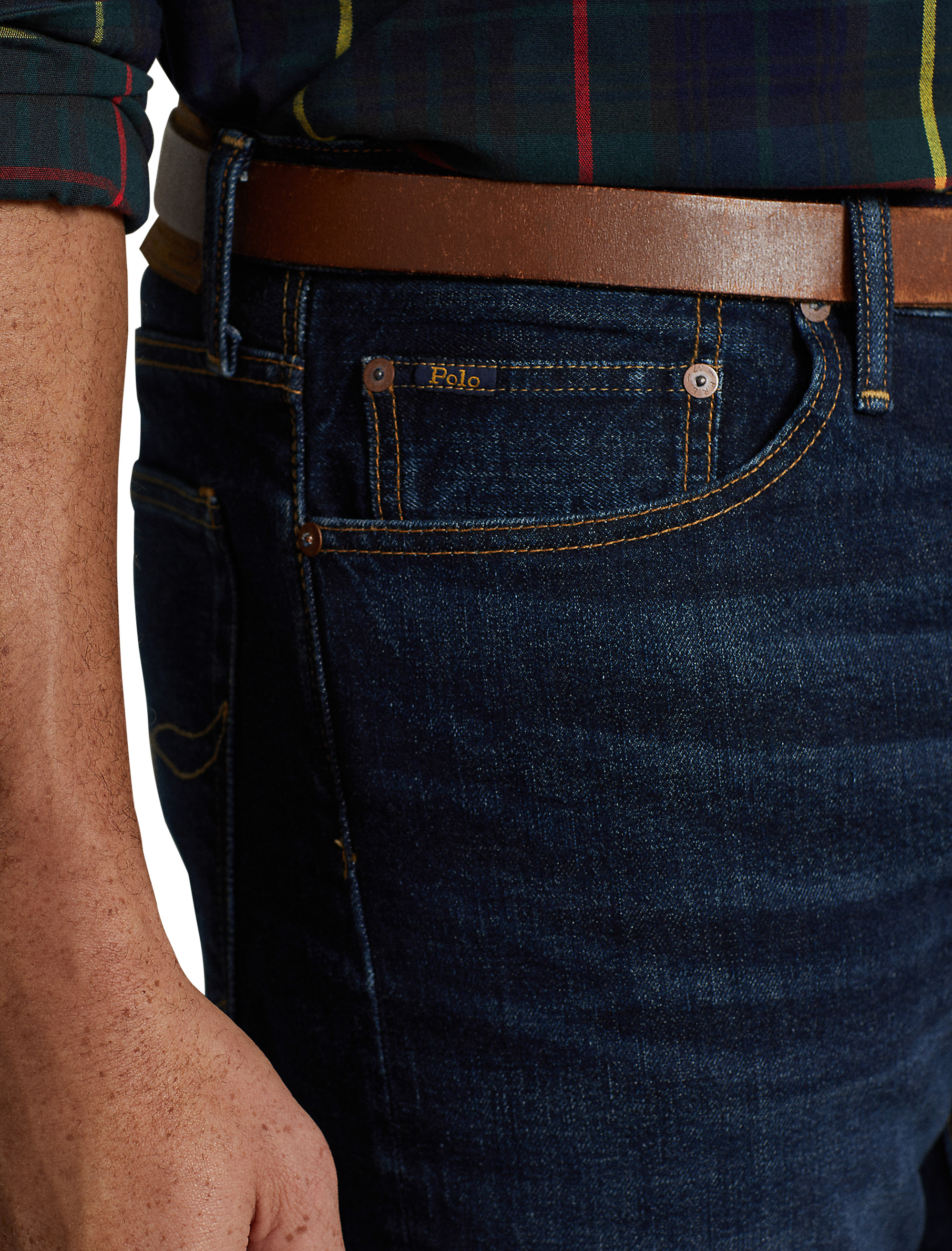 PRL WESTLYN STRETCH DARK WASH