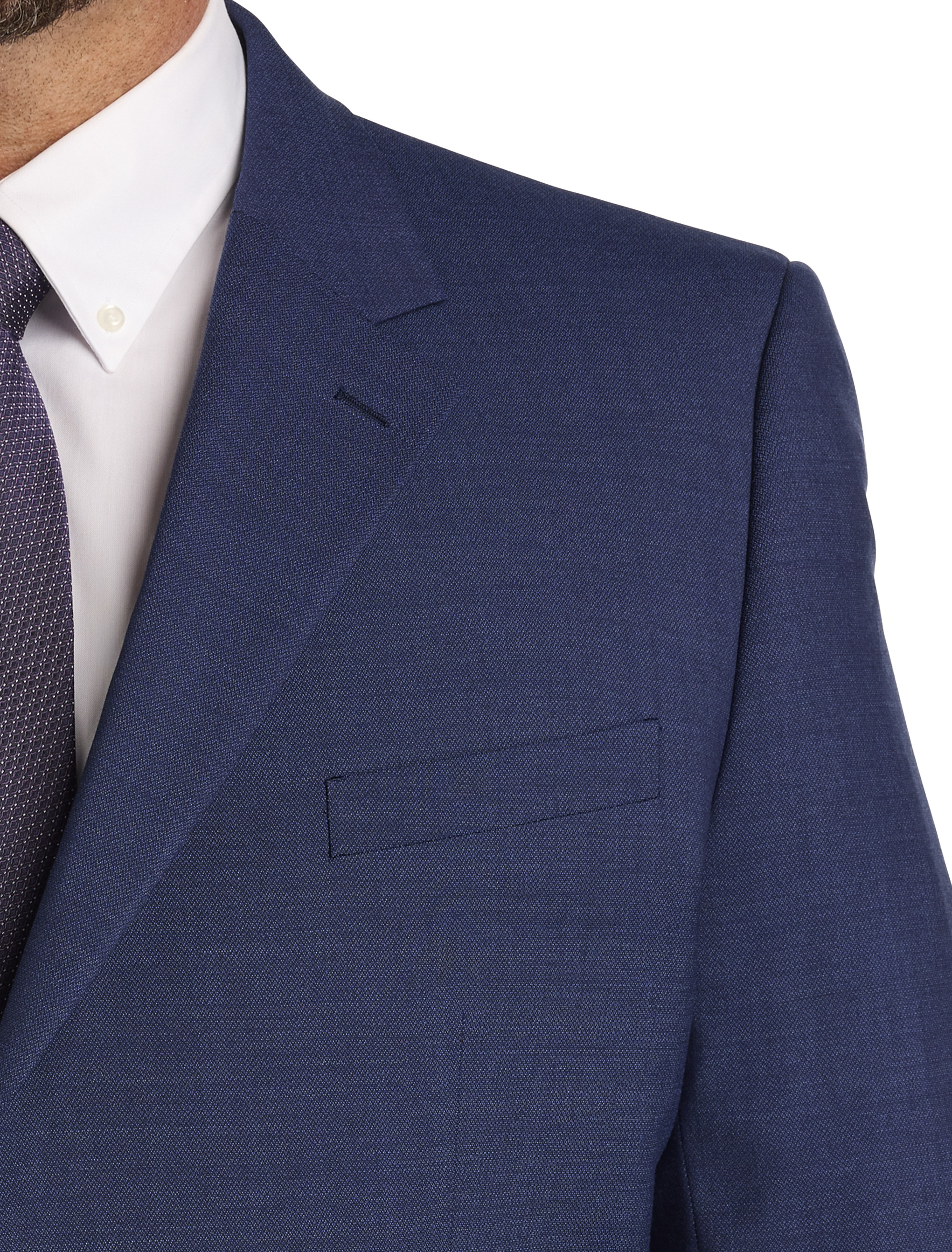 ジャケット・アウター loose standard double tailored jacket Zelda Blazer - Two-Tone Gray & Light Blue – Bouguessa