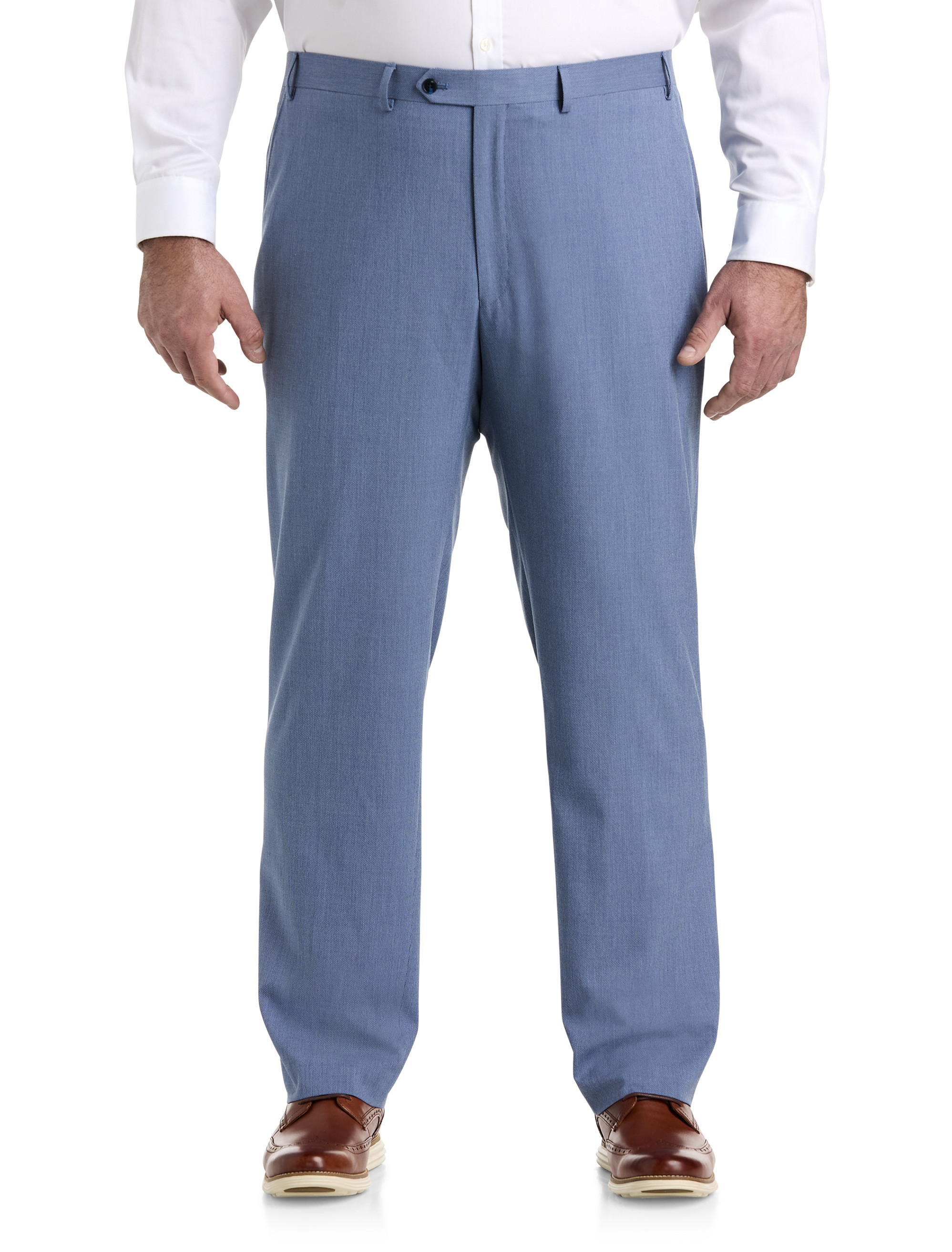 MICHAEL Michael Kors Mens Flat Front Straight Leg Dress Pants : :  Clothing, Shoes & Accessories