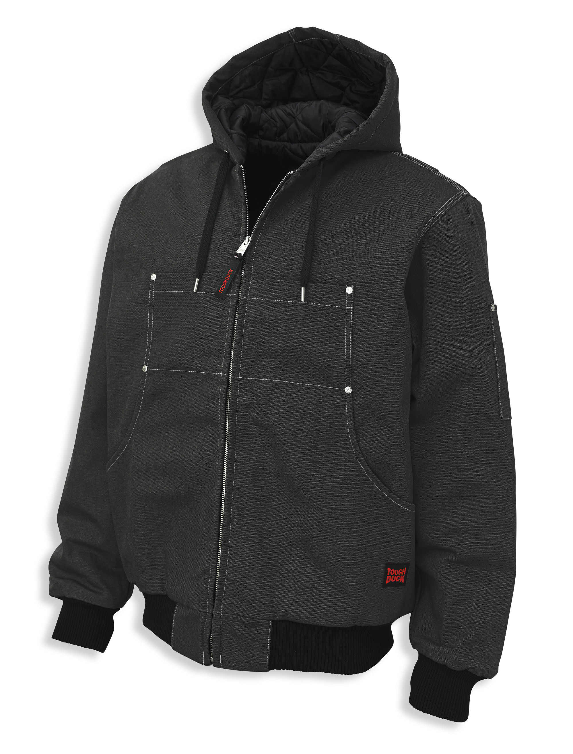 Big + Tall | Tough Duck Hooded Bomber Jacket | DXL