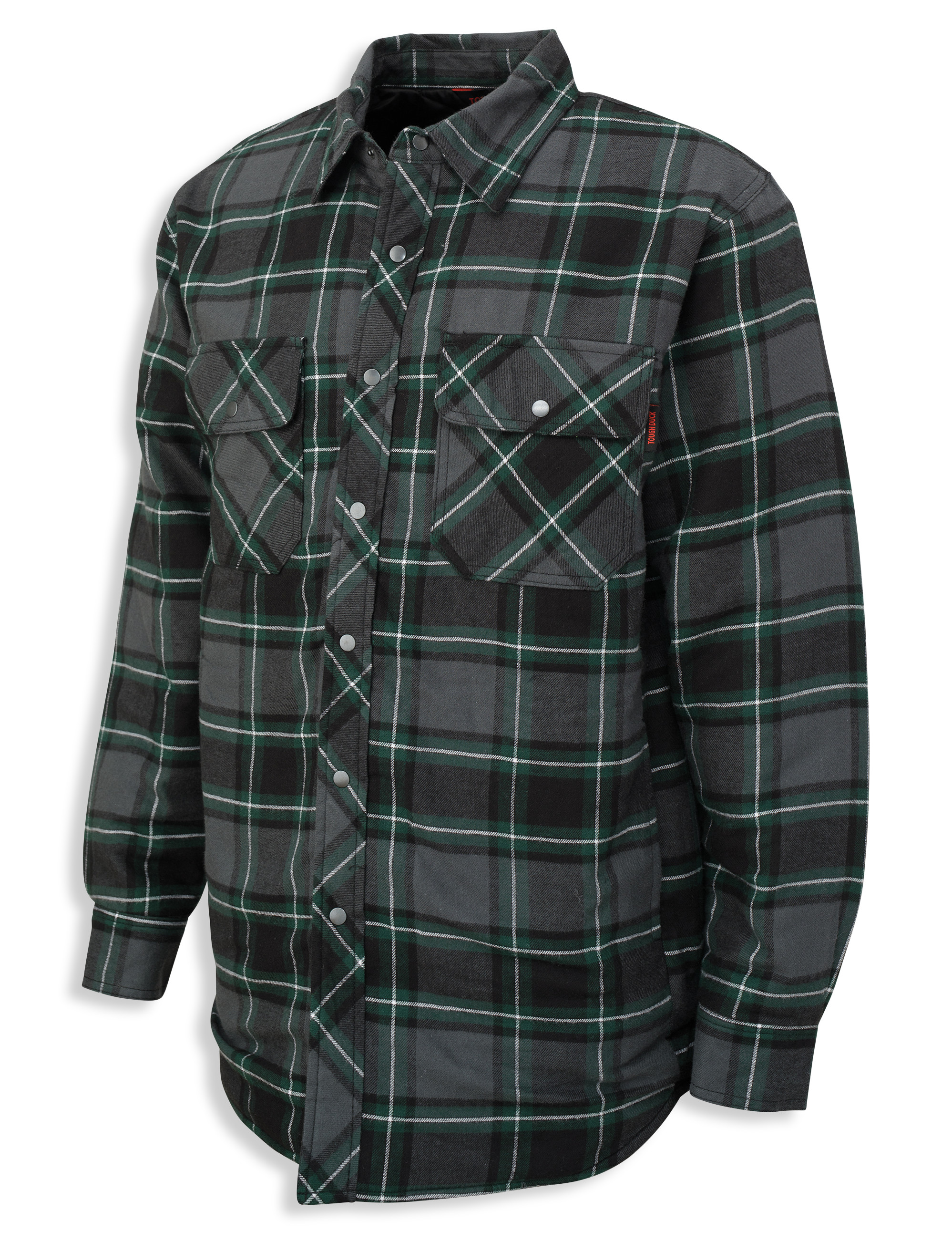 Quilt-Lined Flannel Shirt
