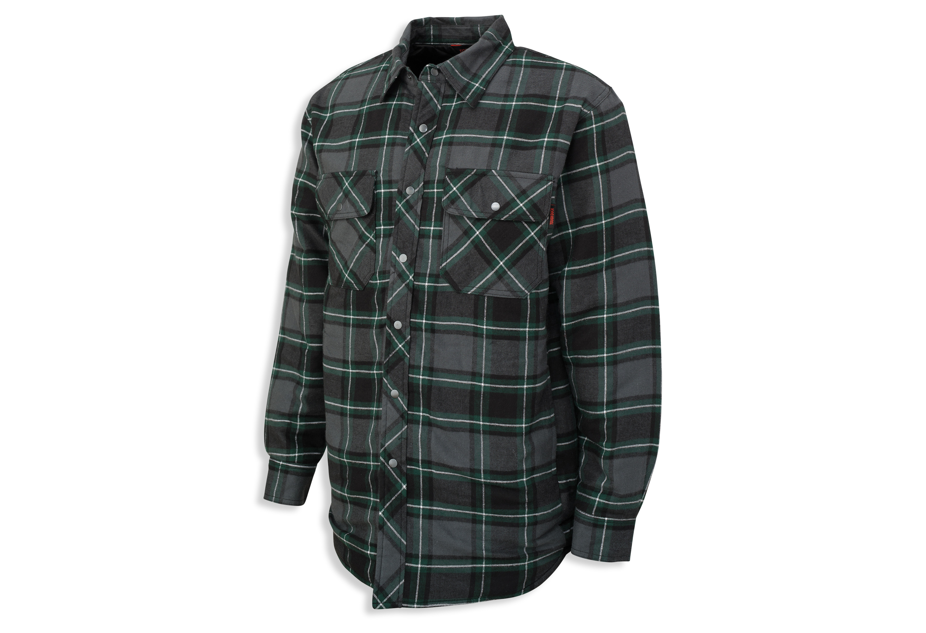 Quilt-Lined Flannel Shirt