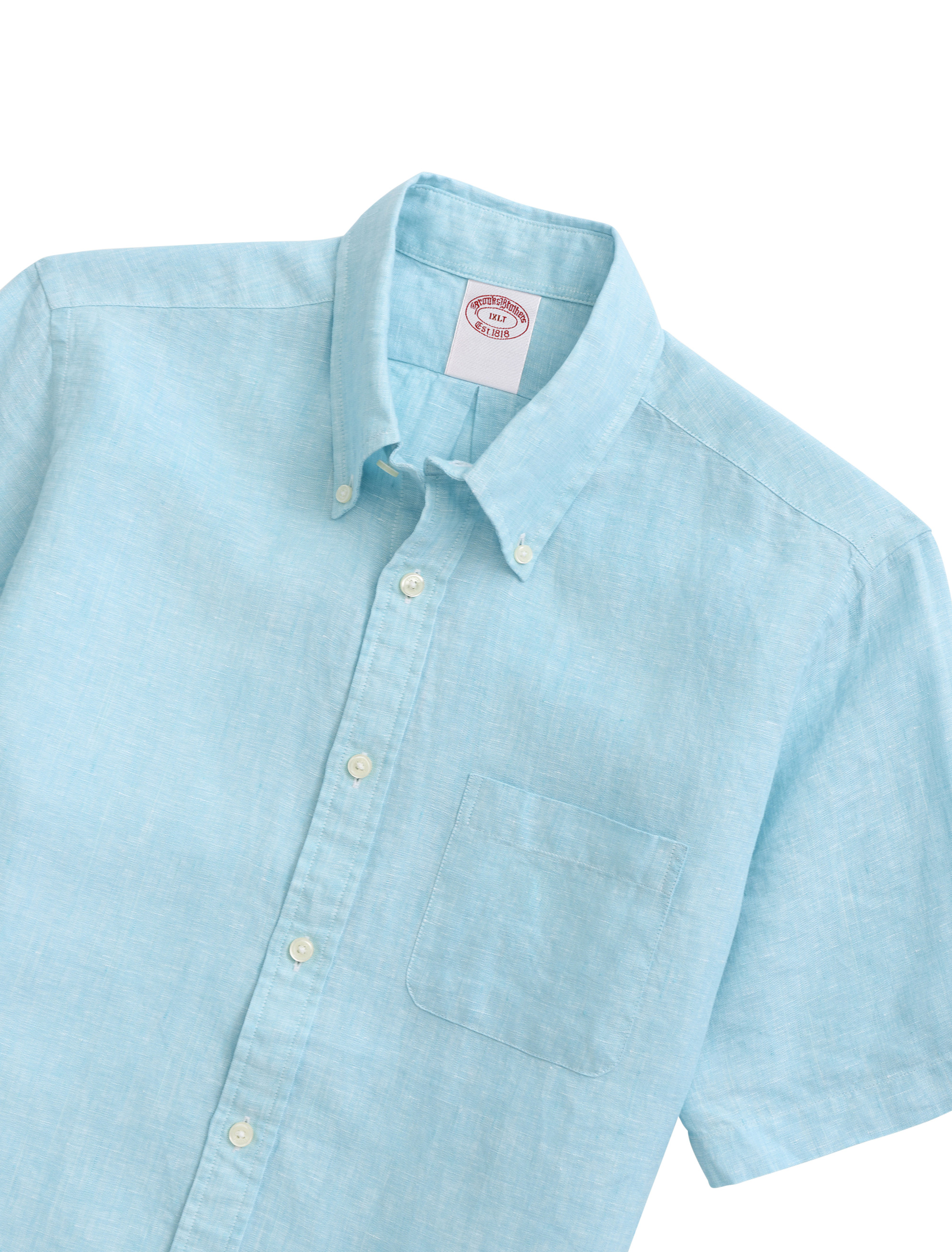 Big + Tall | Brooks Brothers Linen Sport Shirt | DXL