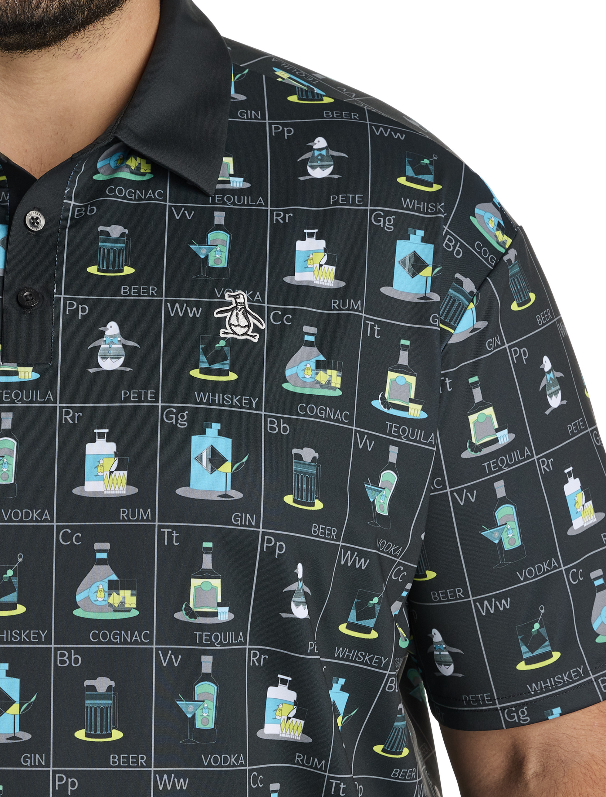 Drink Flashcards Polo Shirt