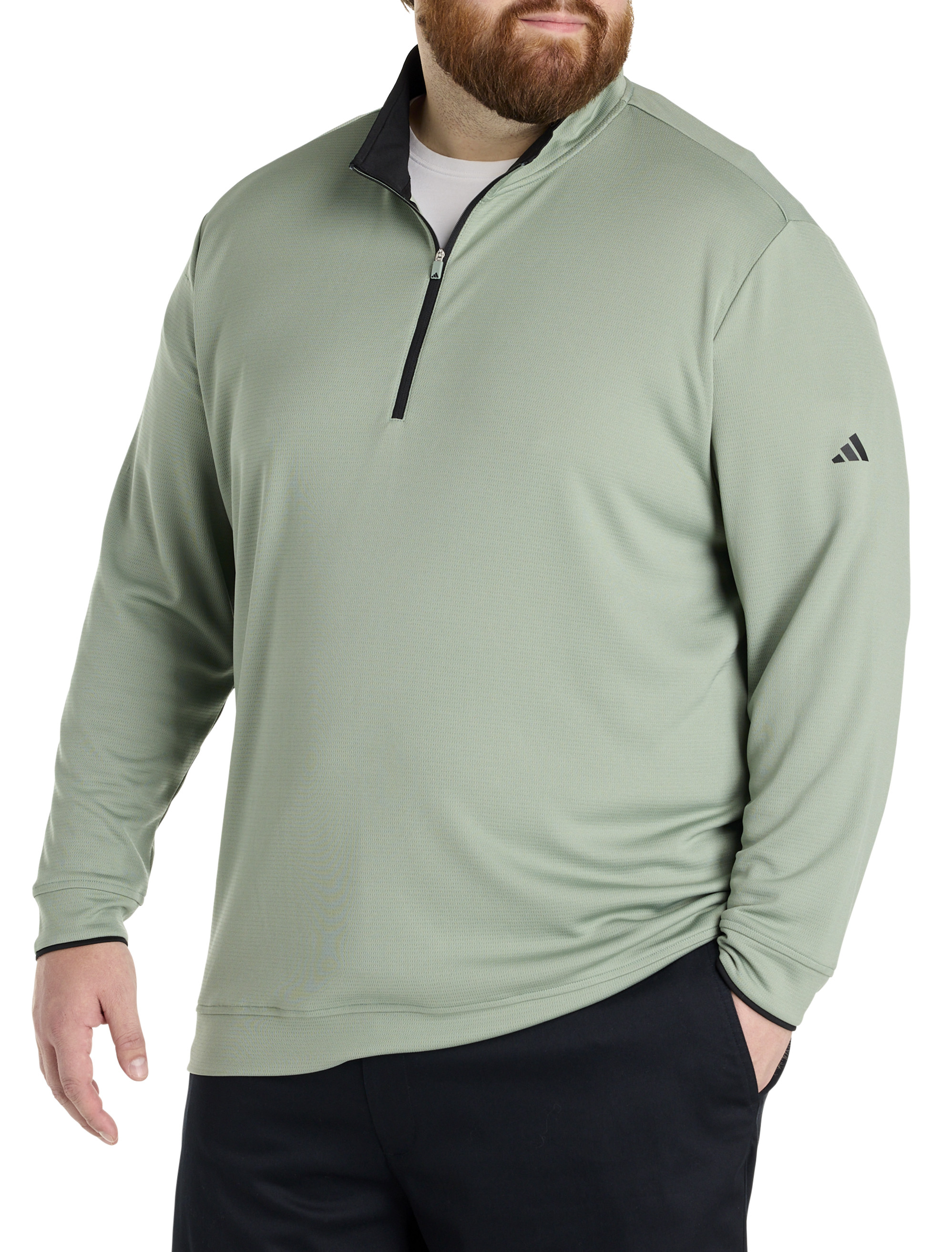 引越割CLUBHAUS Fleece 1/4 Pullover Gray Club Four Volleyball 1/4 Zip Pullover