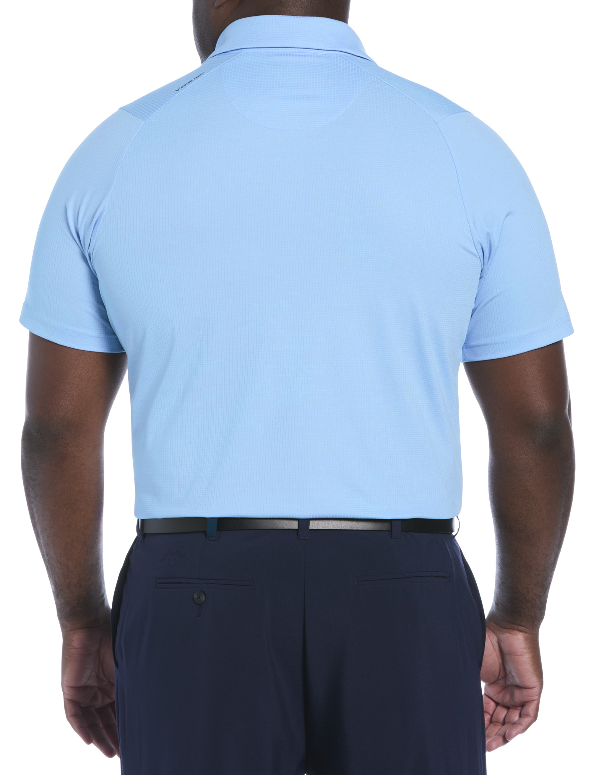 Classic Jacquard Golf Polo Shirt - thumbnail 4