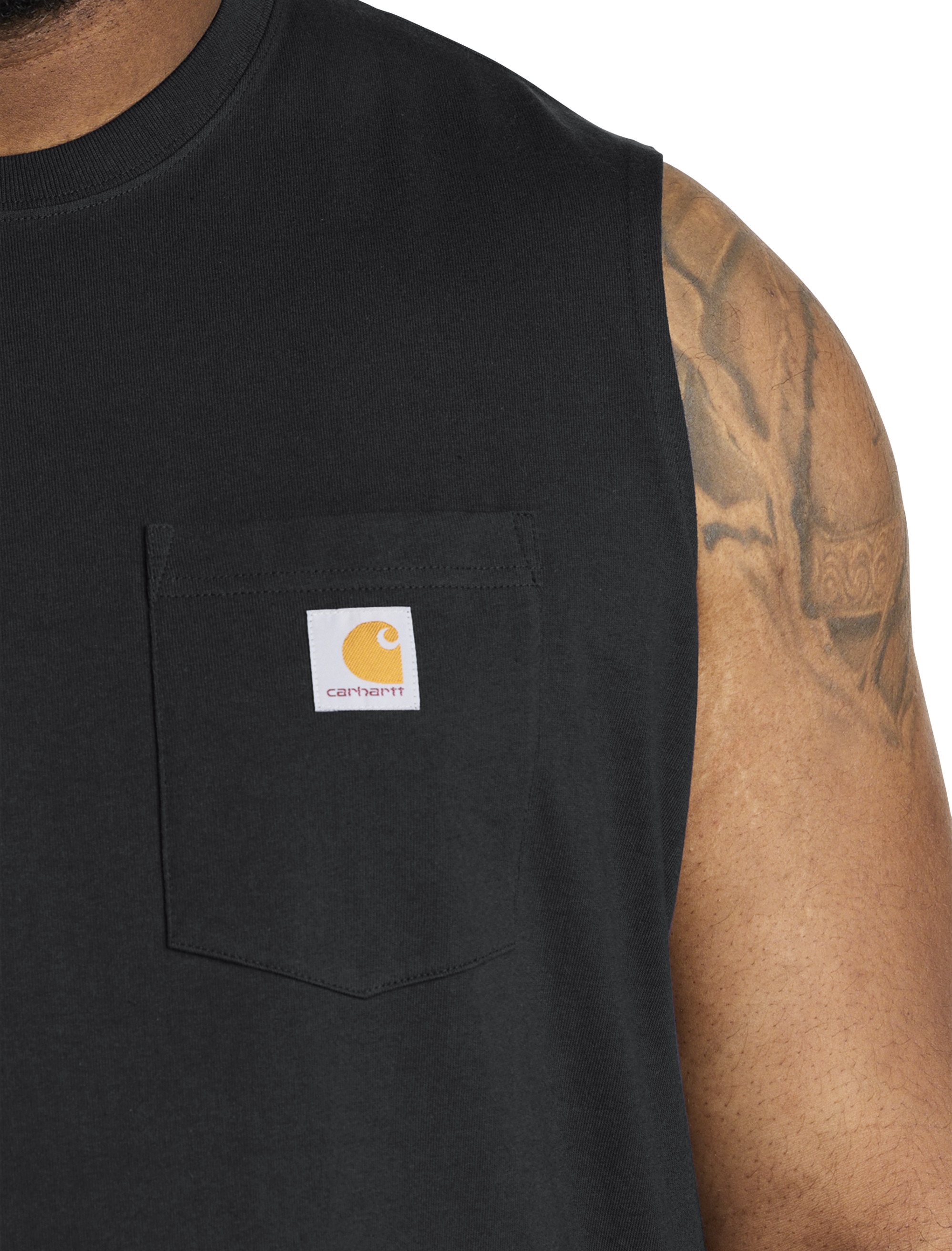 Sleeveless Pocket Tee