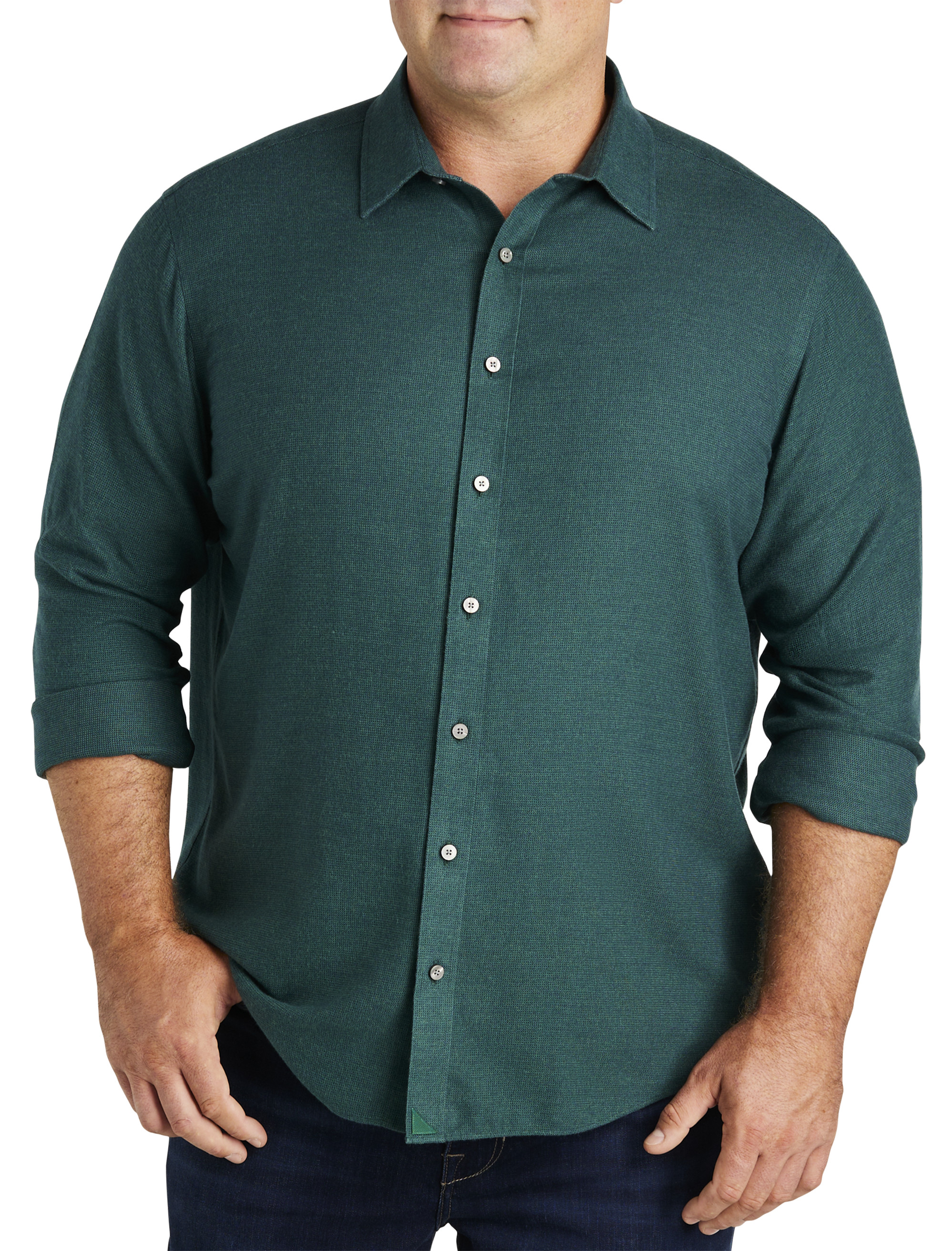 Veneto Dark Green Sport Shirt