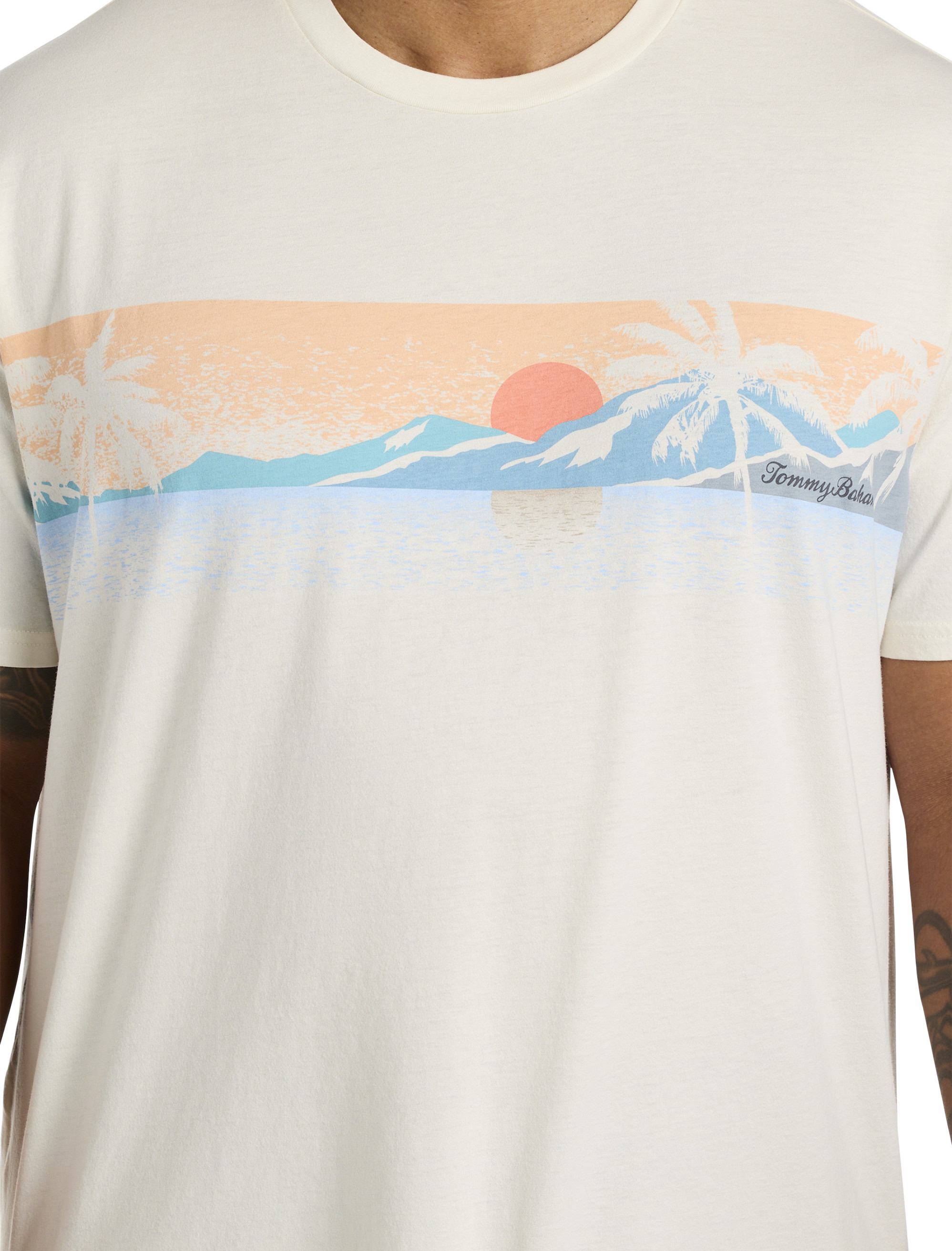 TB SUNSET HOUR TEE VANILLA ICE