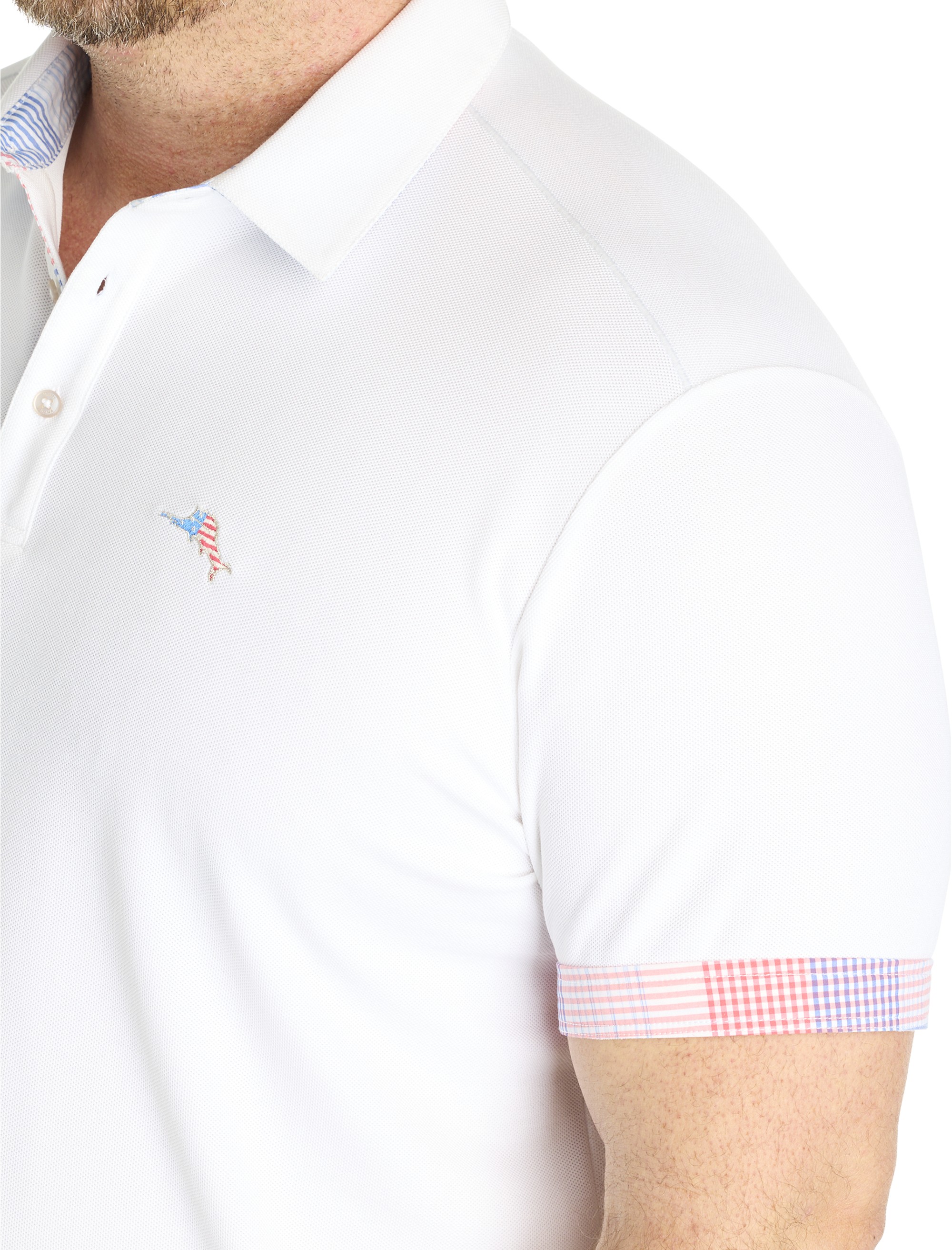 Summerlake Check Five o'Clock Polo Shirt - thumbnail 2