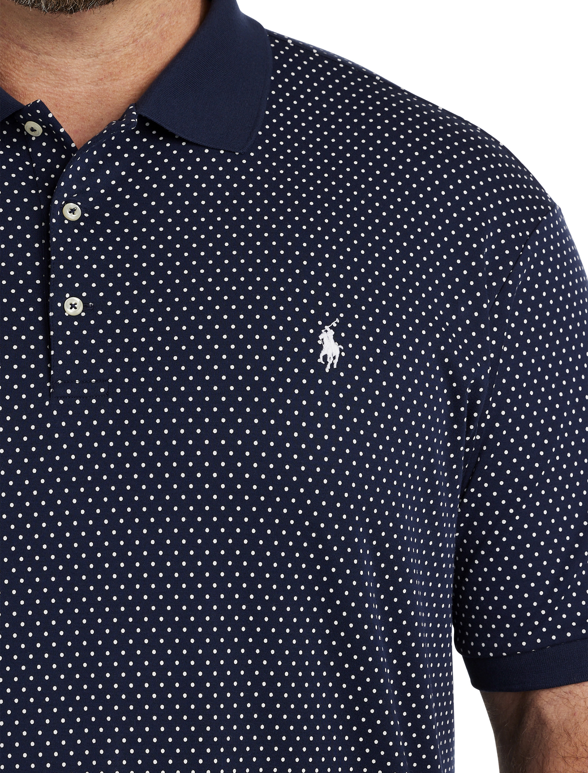 PRL PREPPY DOT SFTTCH RFND NVY