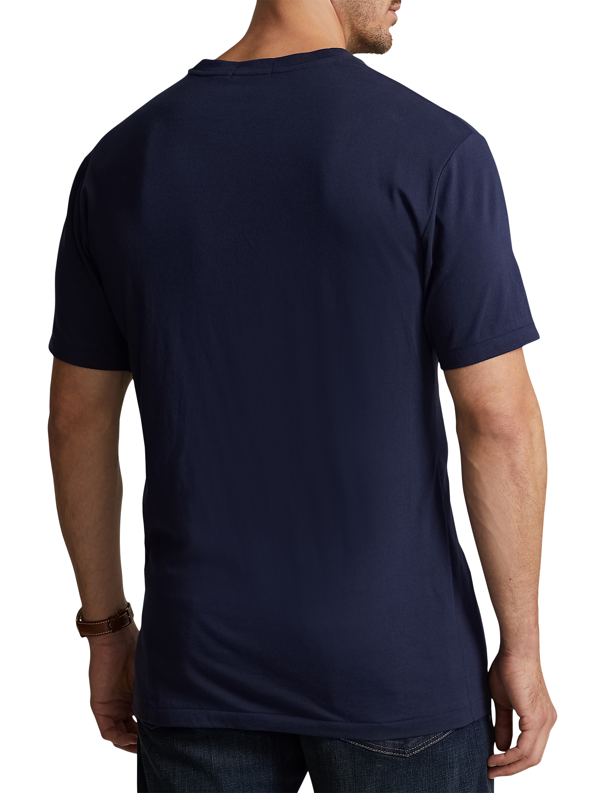 PRL PAINT BEAR TEE CRUISE NAVY