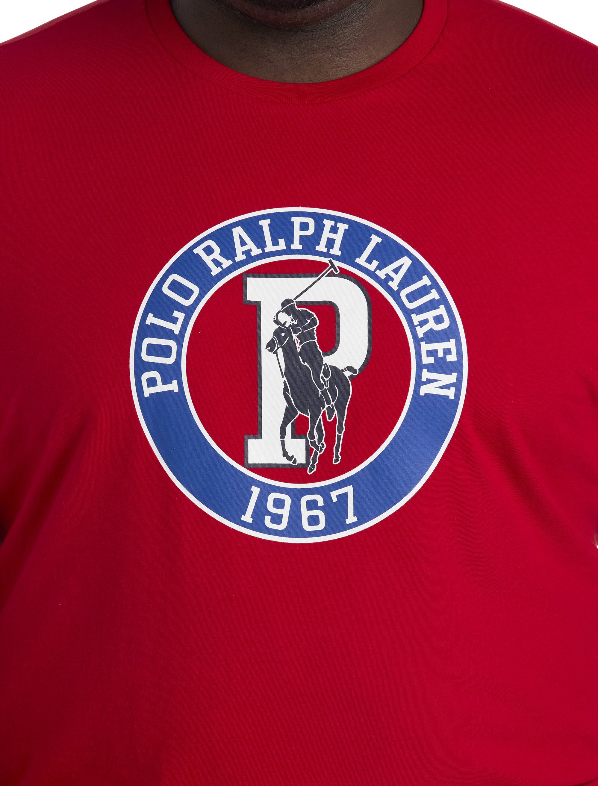 Big + Tall | Polo Ralph Lauren Circle Graphic Tee | DXL