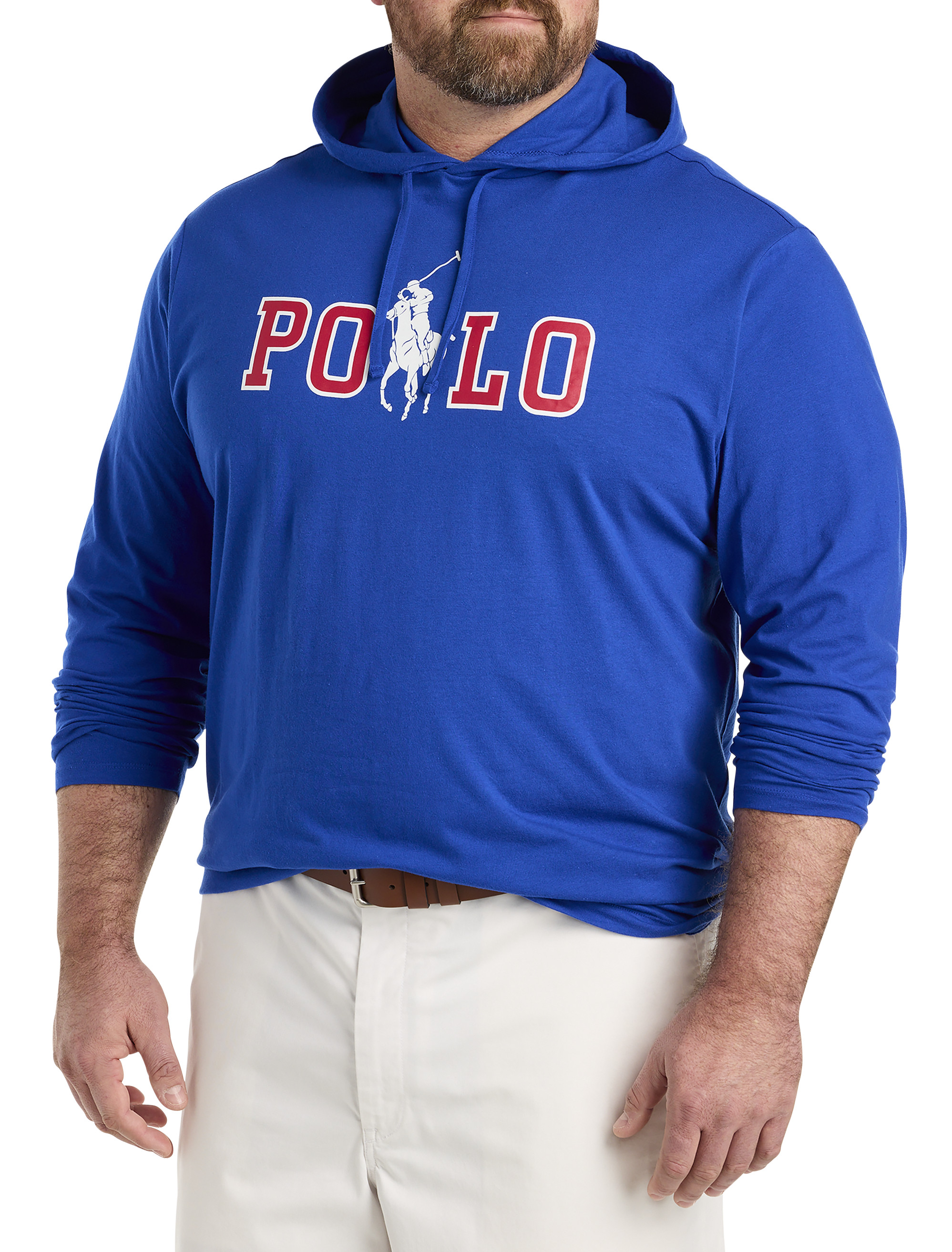 Polo Ralph Lauren Big & Tall Long-Sleeve Hoodie T-Shirt