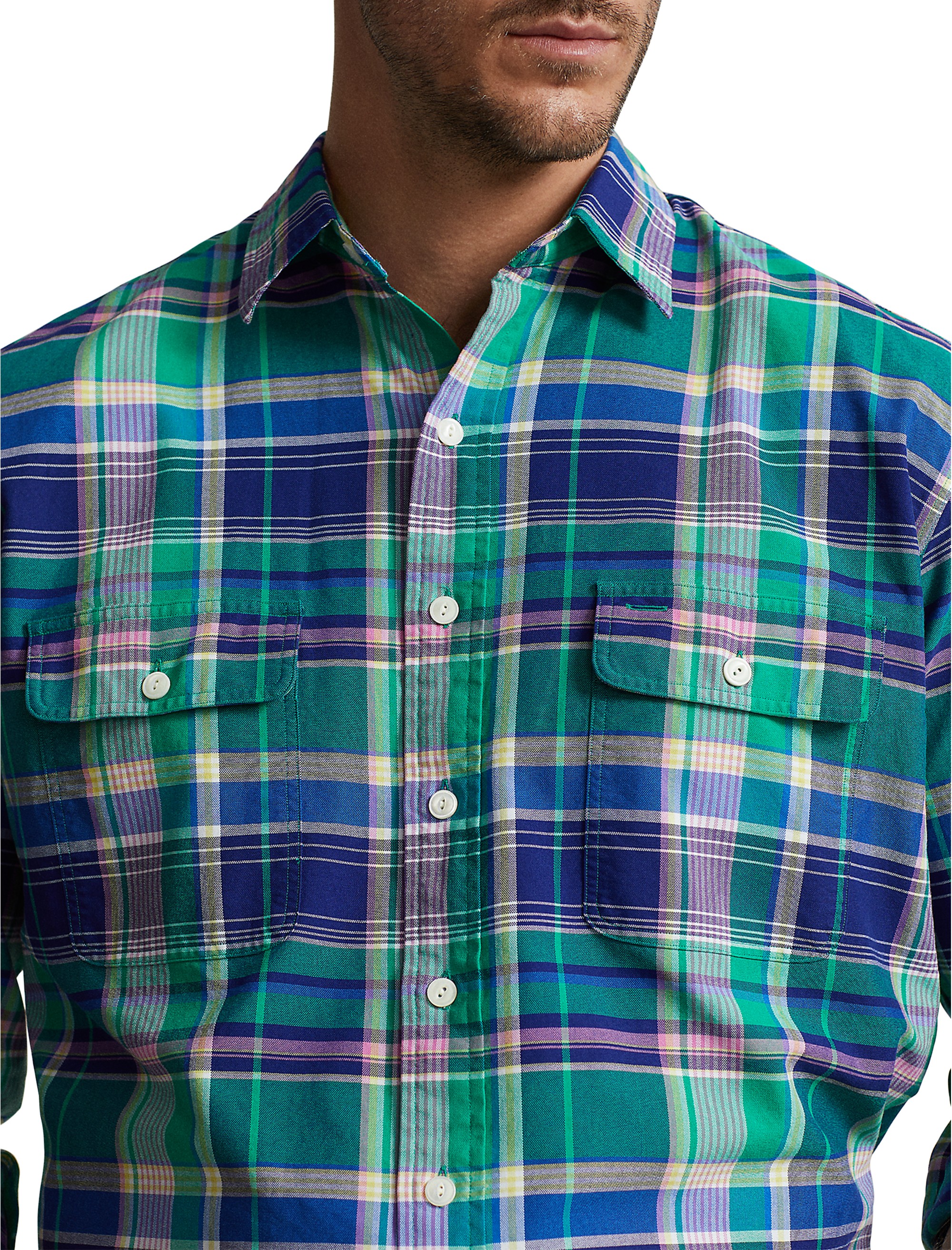 Multi Oxford Sport Shirt - thumbnail 3