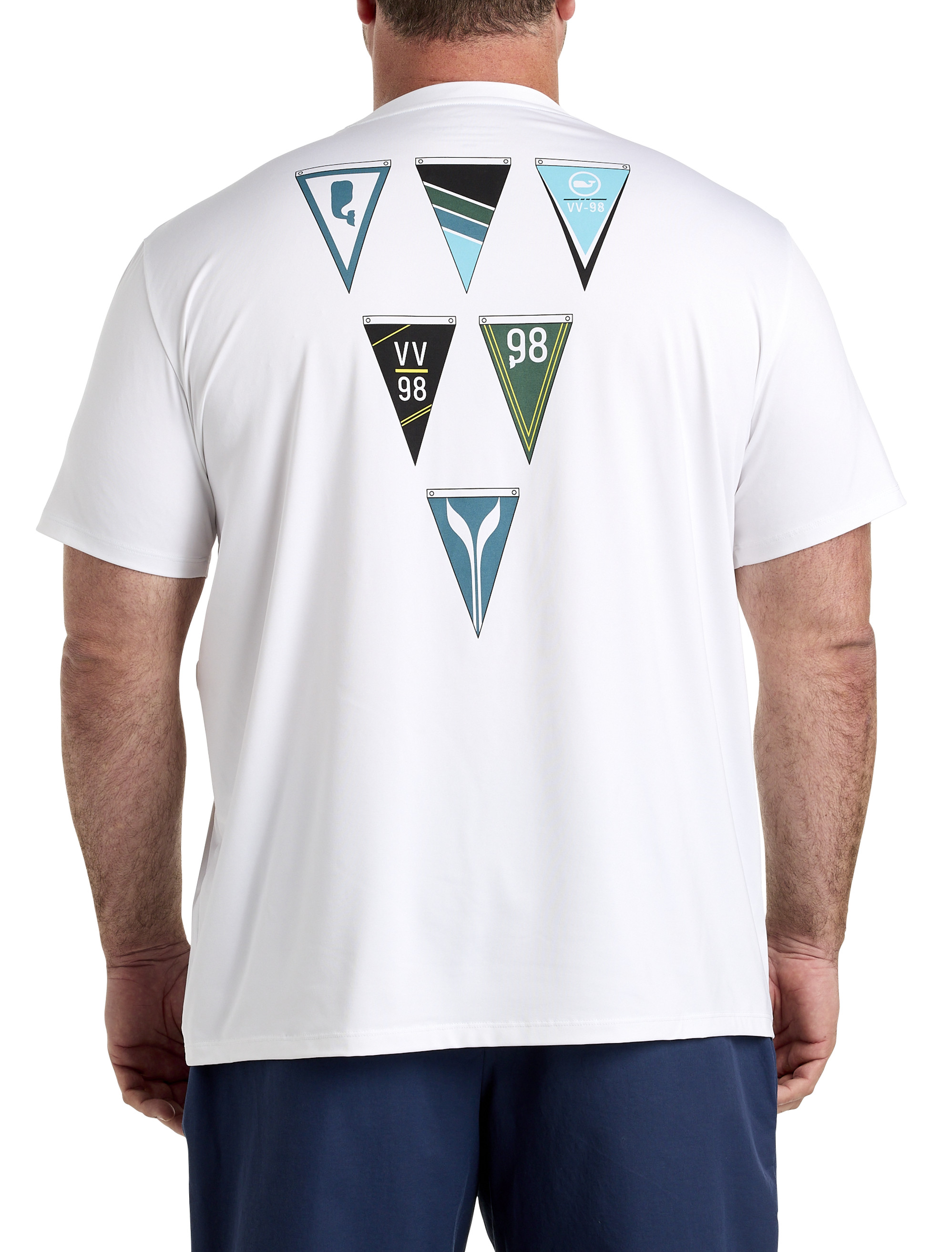 Big + Tall | Vineyard Vines Burgee Flag Harbor Performance T-Shirt
