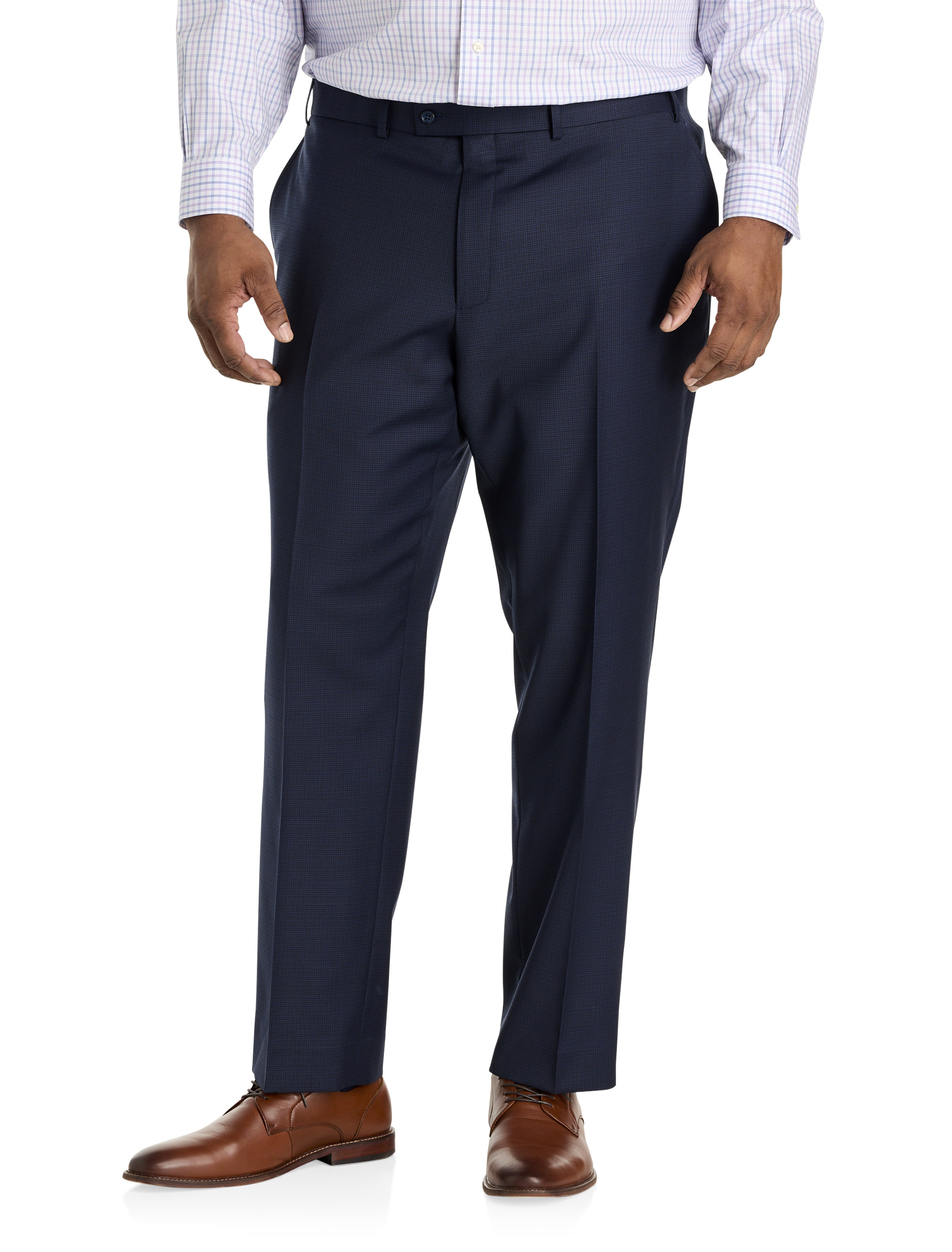 Men's Wool Blend Slacks | DXL