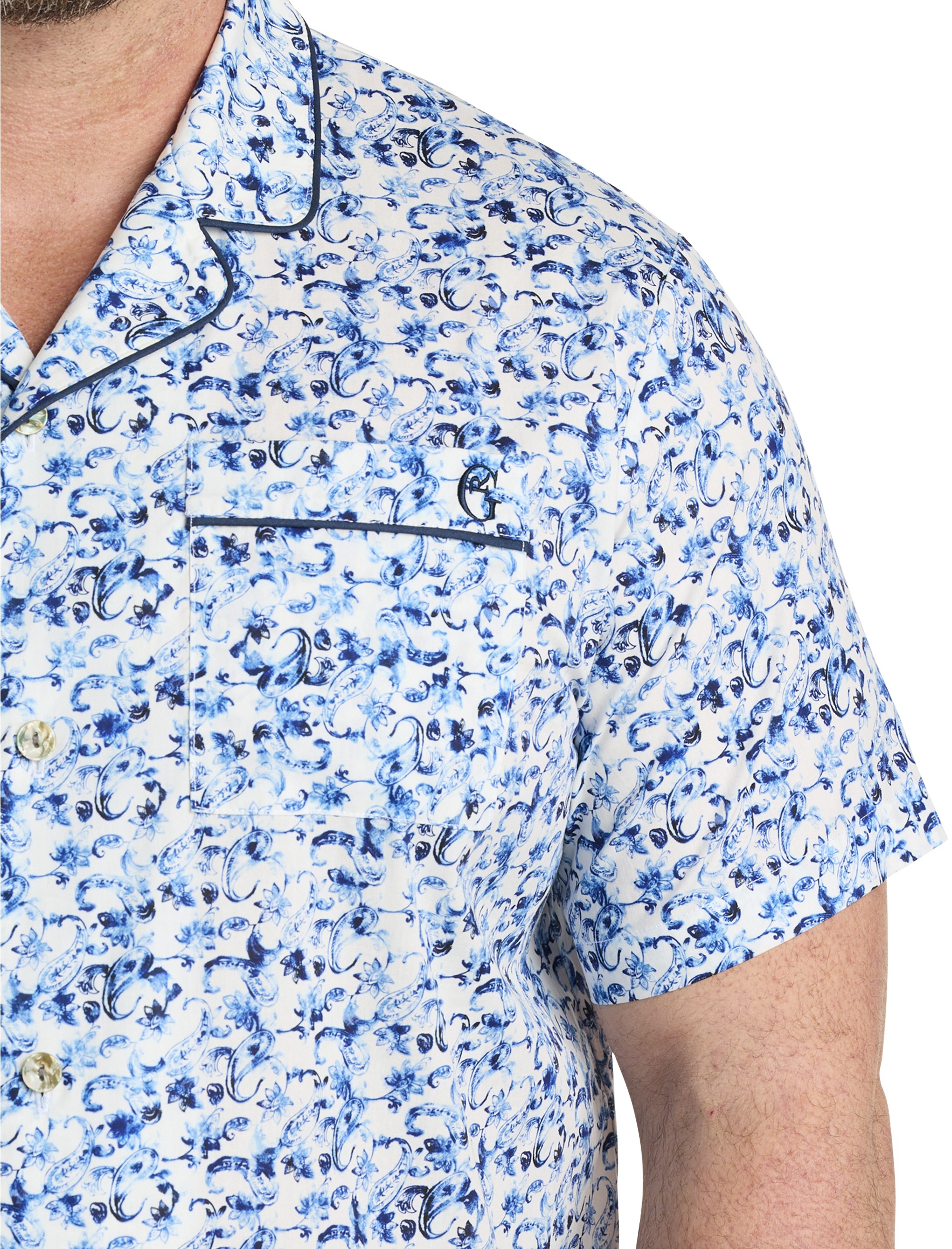 Paisley Pajama Top - thumbnail 2